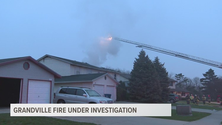 No injuries reported in Grandville fourplex fire