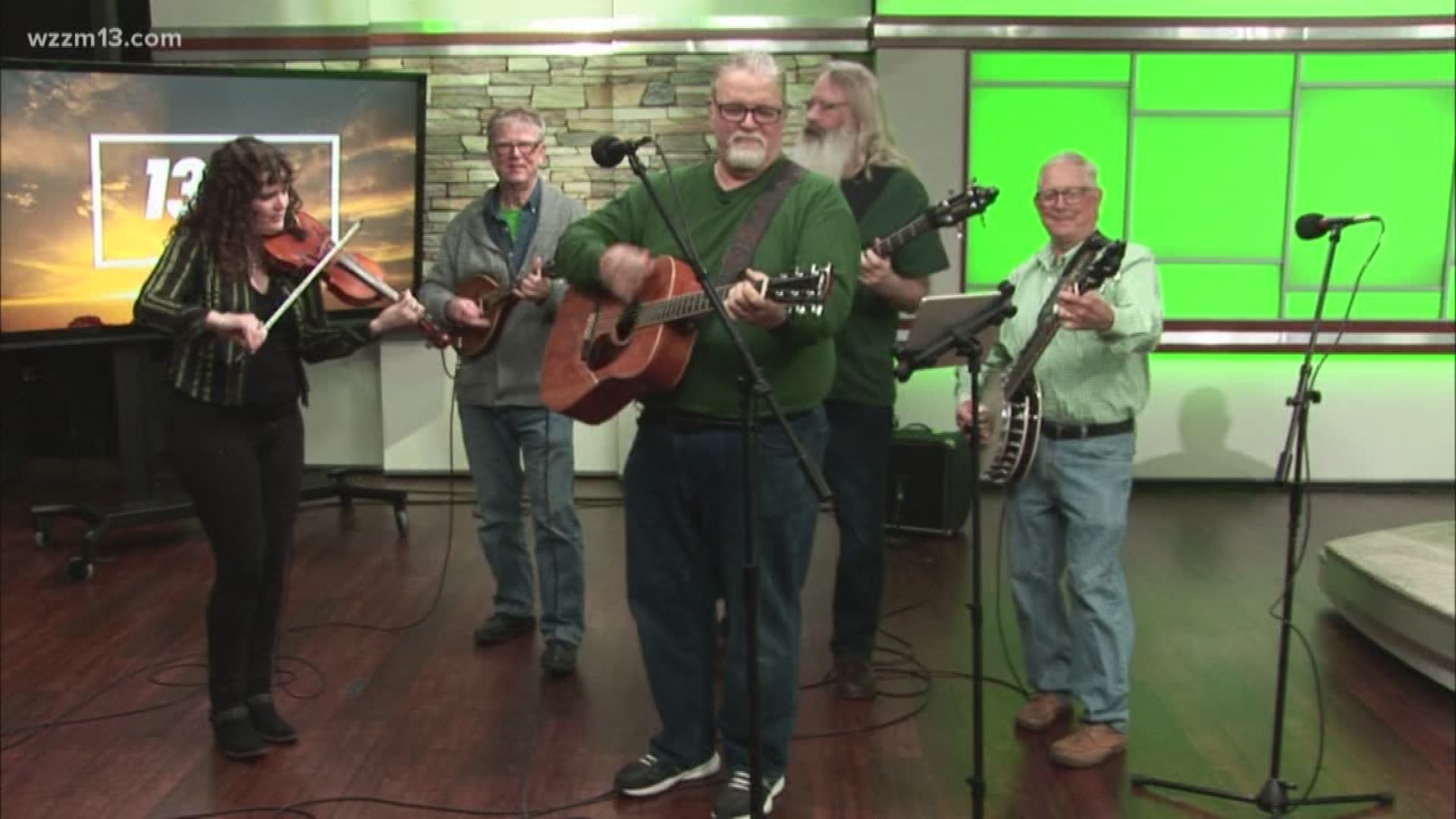 To celebrate St. Patrick's Day we invited the Conklin Ceili Band to the station
