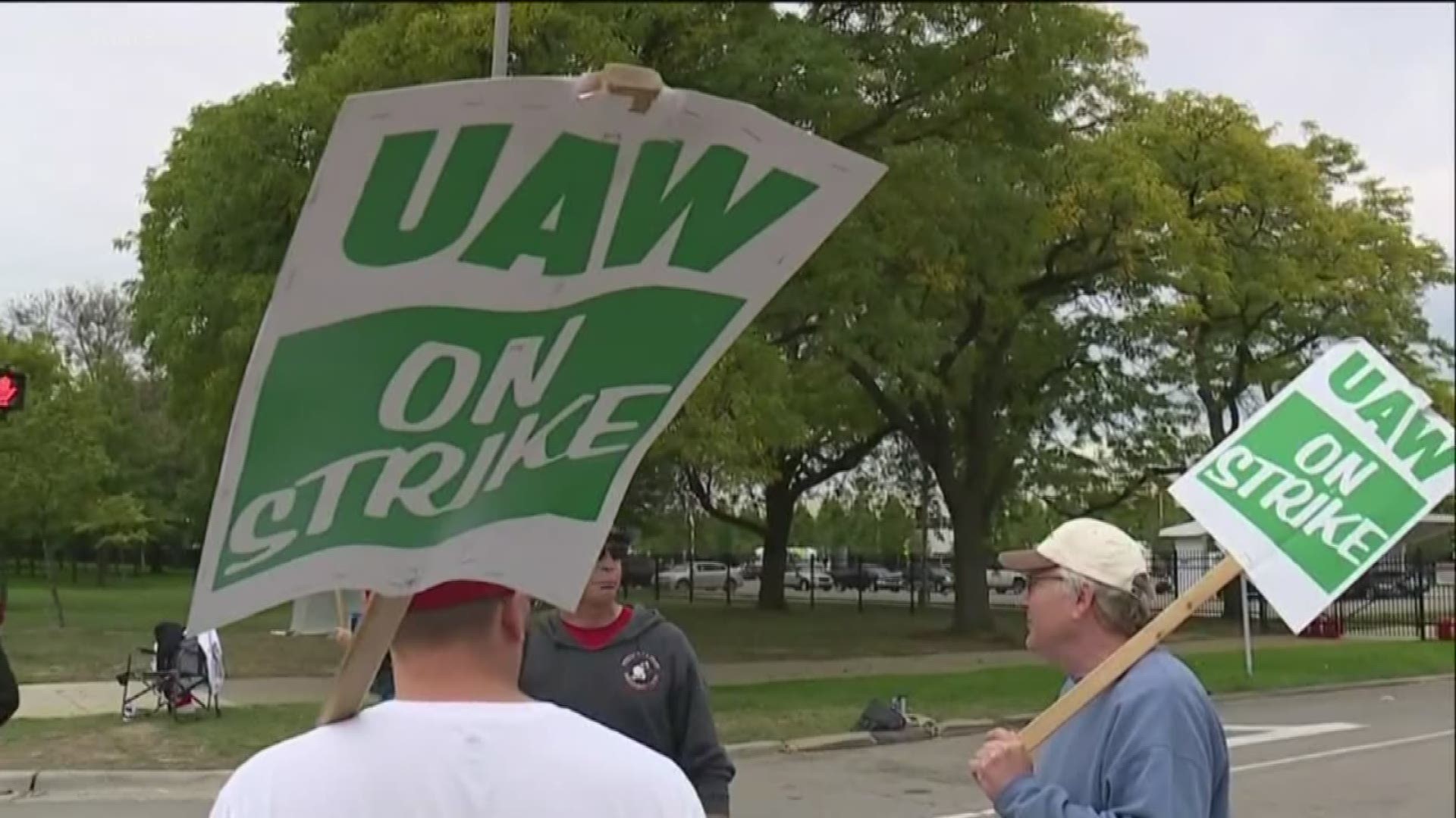 General Motors CEO Mary Barra joined negotiators at the bargaining table, an indication that a deal may be near to end a monthlong strike by members the UAW.