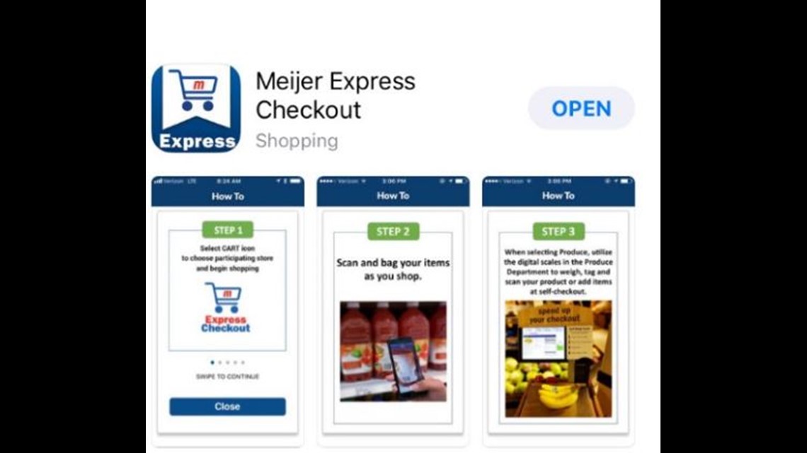 Meijer's shop and scan app put to the test
