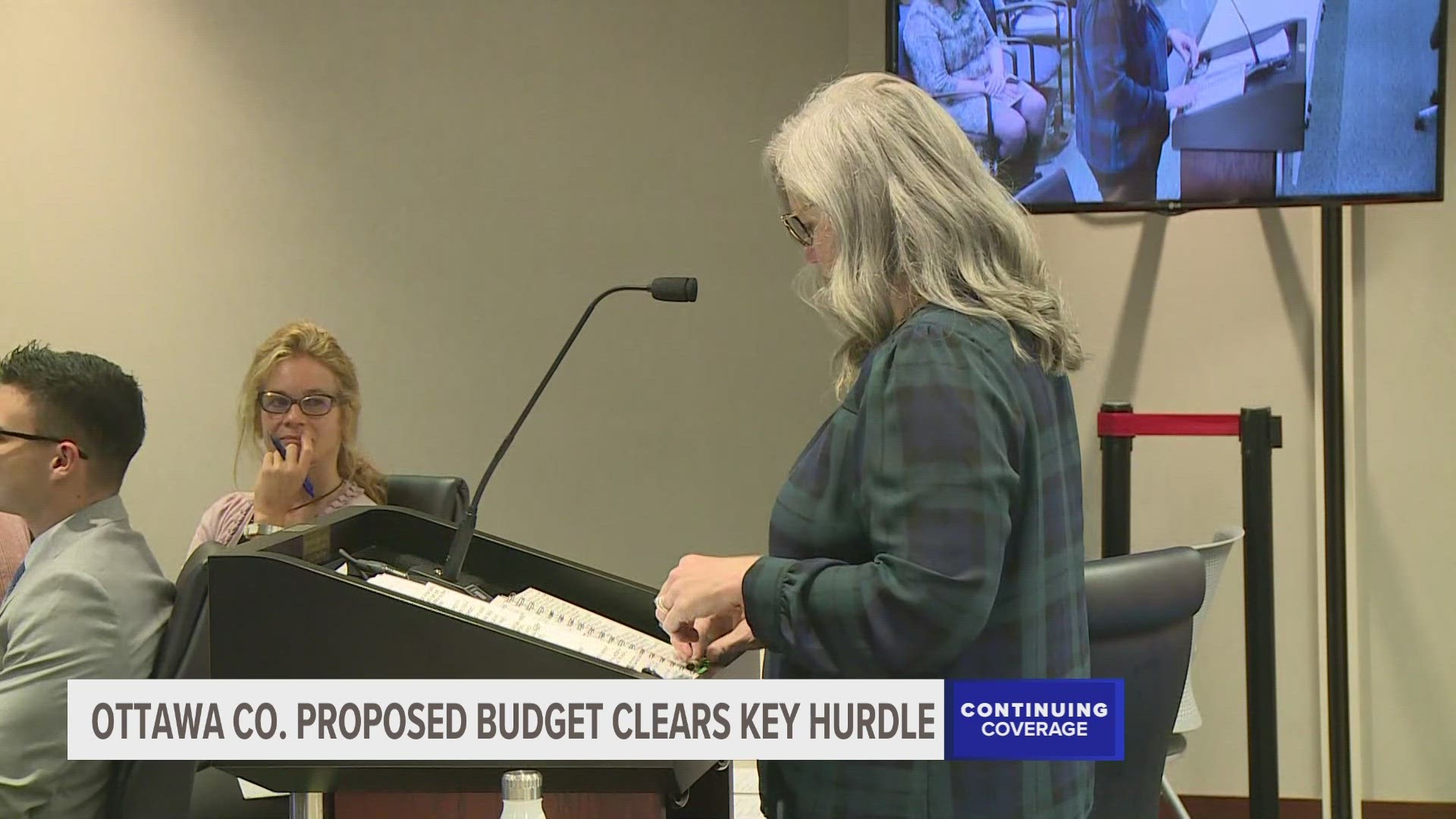 The budget did end up making it through, but multiple motions to update it in the face of recent criticism did not.