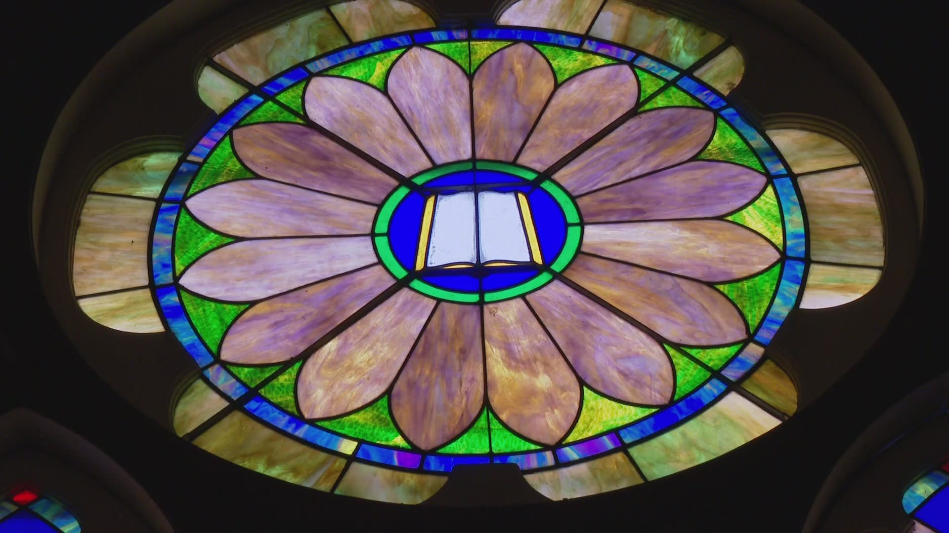 Anonymous $50,000 donation helps Fennville church fix crumbling stained-glass windows.