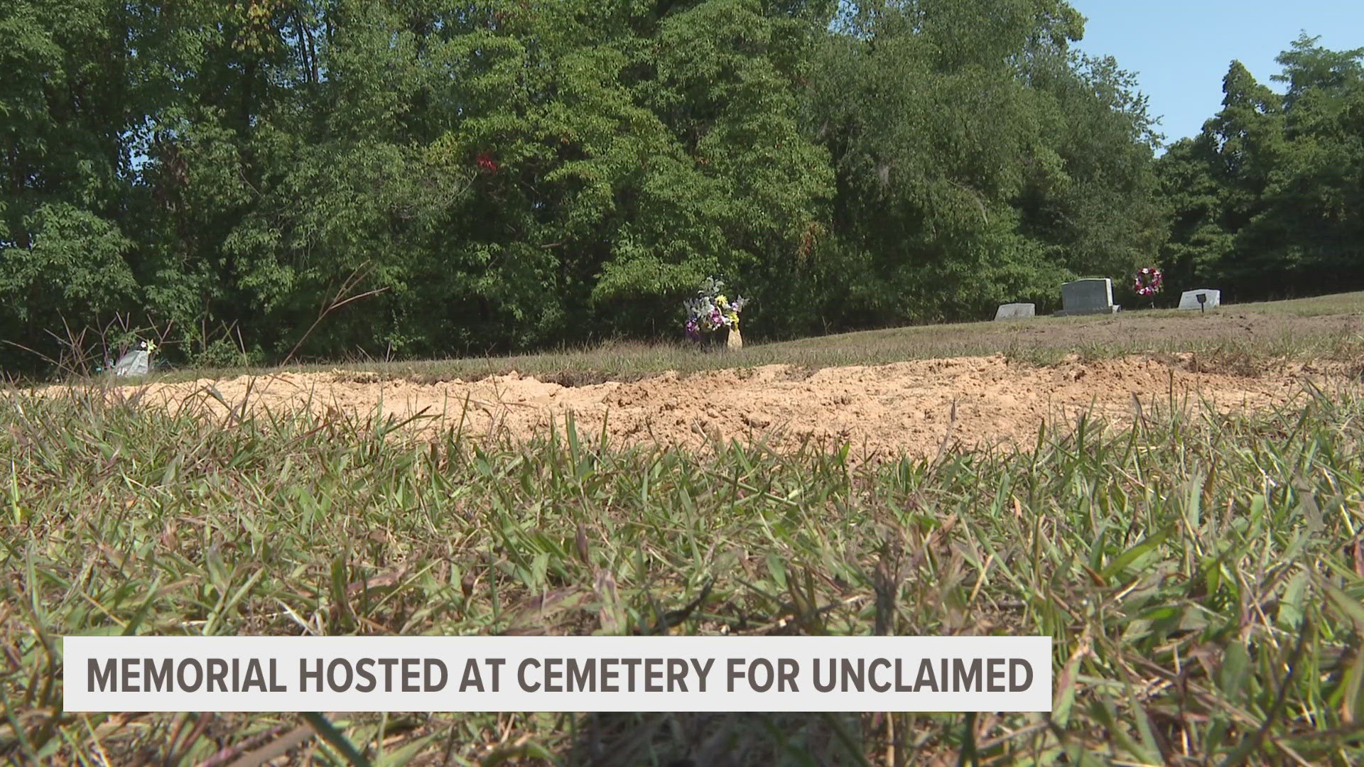 Sarah Sun says 364 unclaimed people are buried at Oak Grove Cemetery.