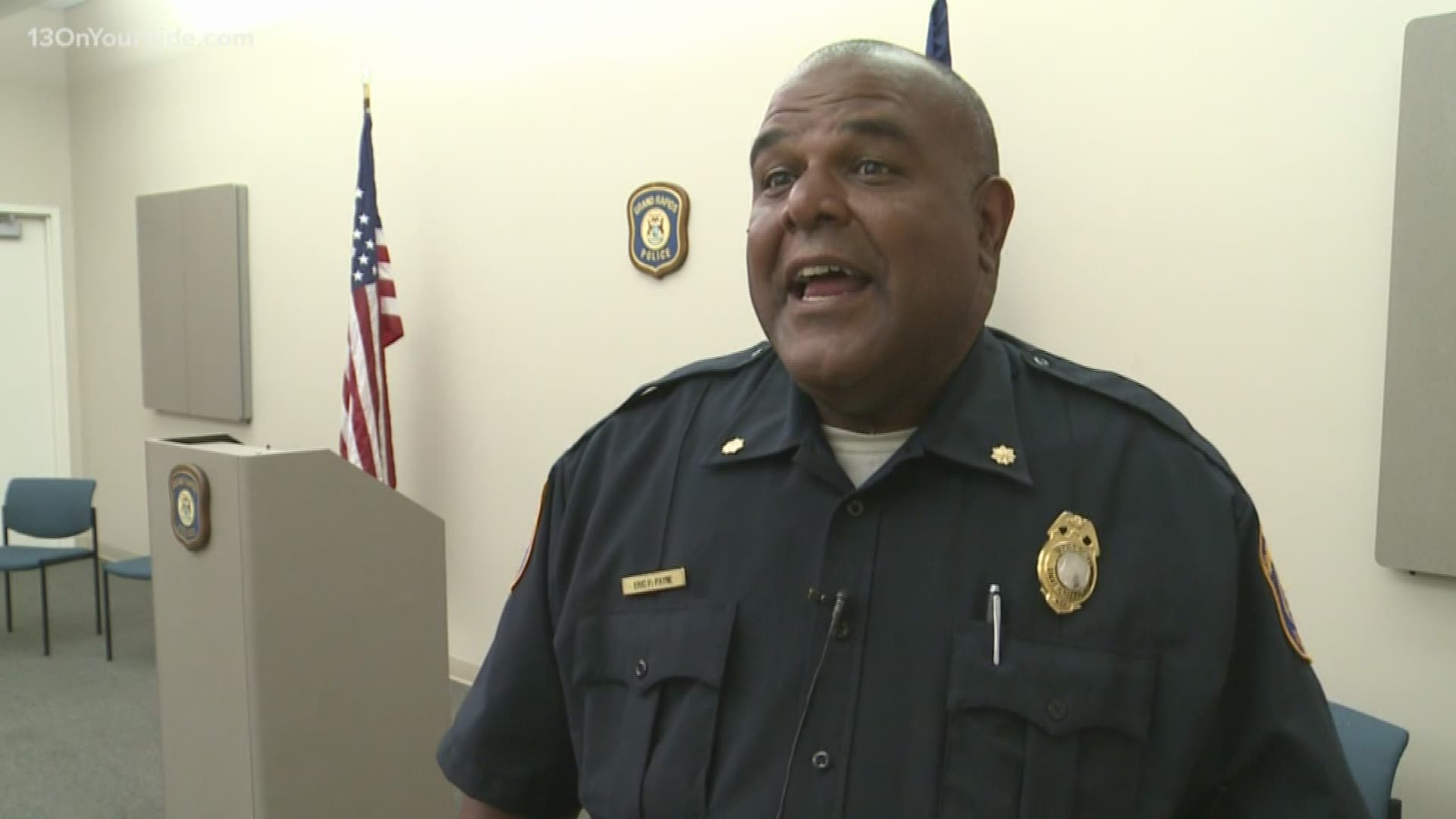 Eric Payne named new police chief in Grand Rapids