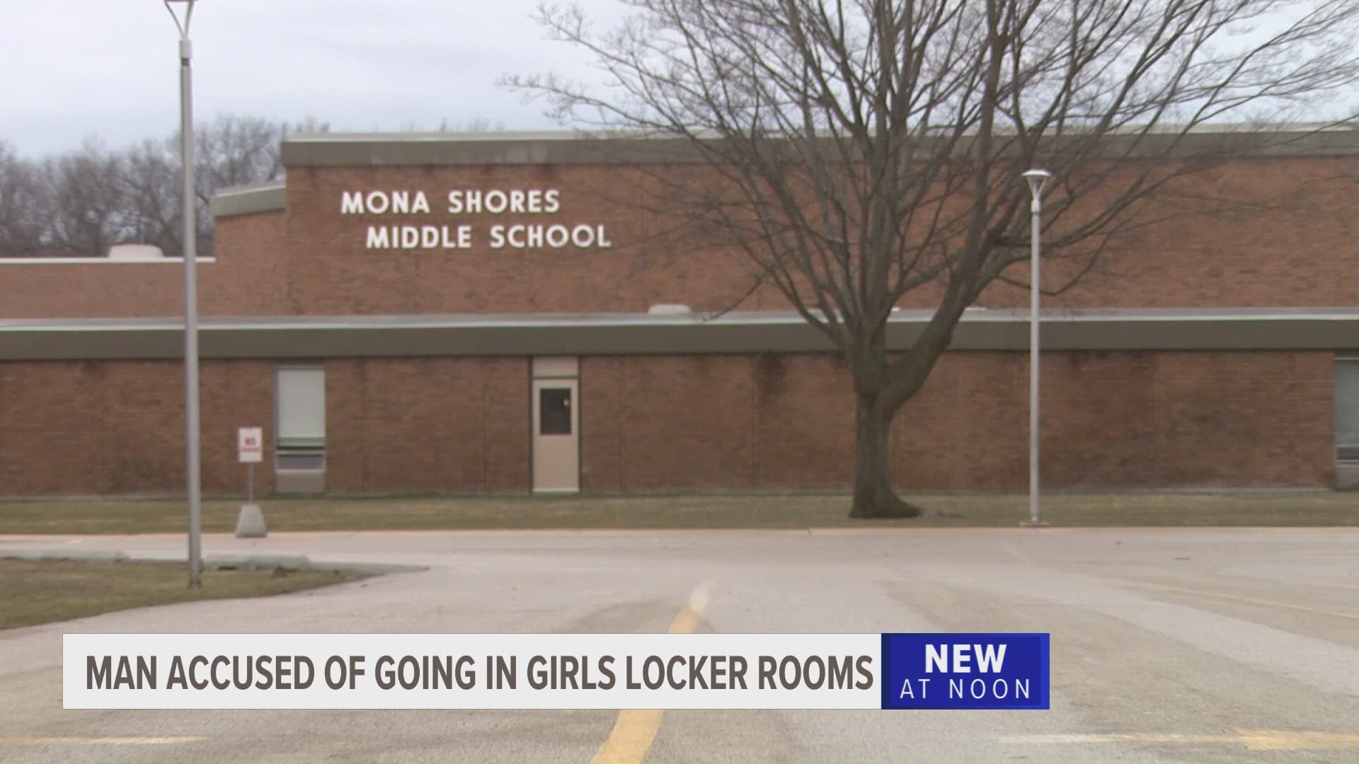 Police said they didn't find any cameras inside the locker rooms, and a search of the man's devices didn't find any images of students or staff.