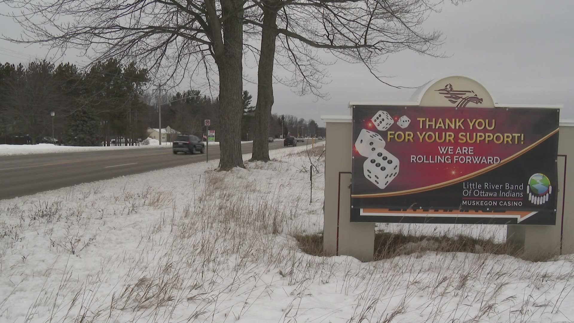 Little River Band of Ottawa Indians' Ogema Larry Romanelli tells 13 ON YOUR SIDE the Bureau of Indian Affairs has approved plans for a casino in Fruitport Township.