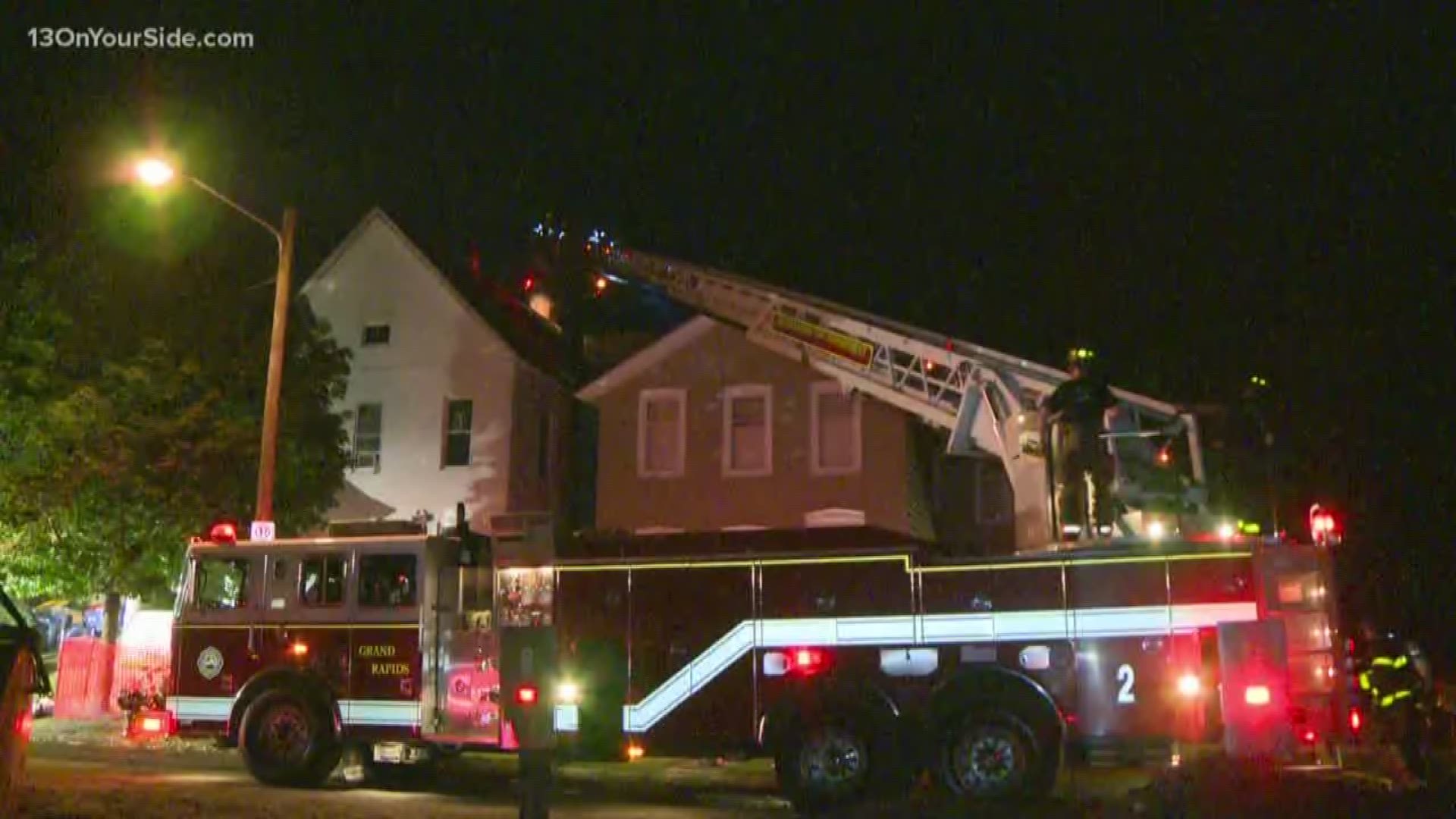 13 ON YOUR SIDE's Angela Cunningham was live at the scene of an overnight house fire that took place on the northeast side of Grand Rapids. She spoke with a Grand Rapids Fire Chief to learn more.