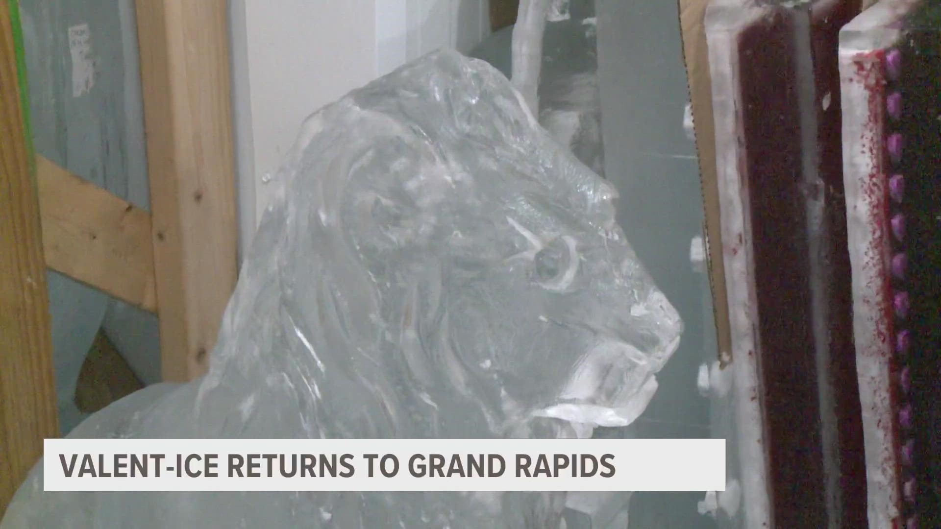 The yearly ice-sculpture spectacular returns this weekend to Grand Rapids! Meteorologist Michael Behrens has a preview!