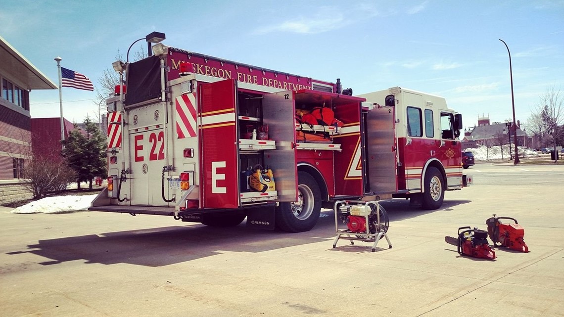 Muskegon Hazmat Crews Called To Oil Rupture Wzzm13