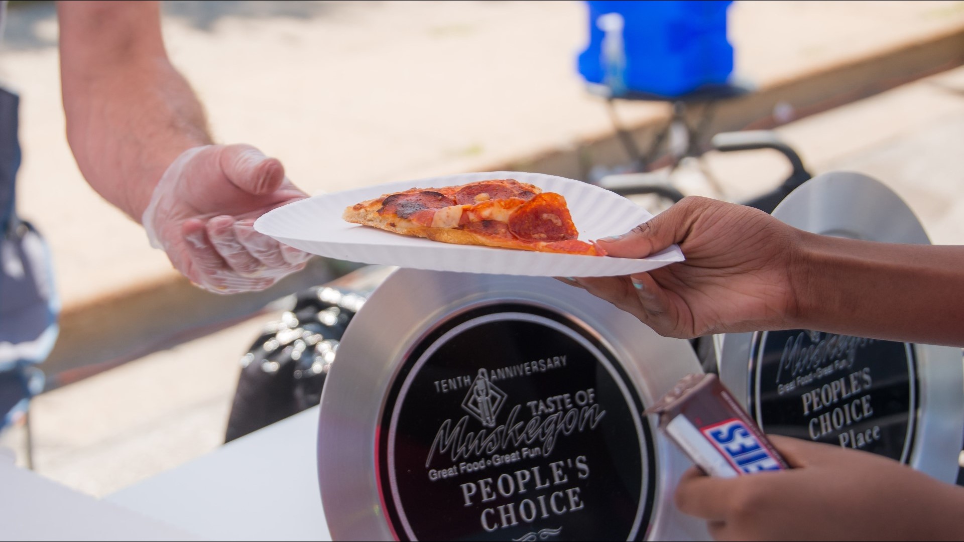 Hope you're hungry! Taste of Muskegon is happening today and Saturday, joining forces with Parties in the Park for a night full of food, music and fun.