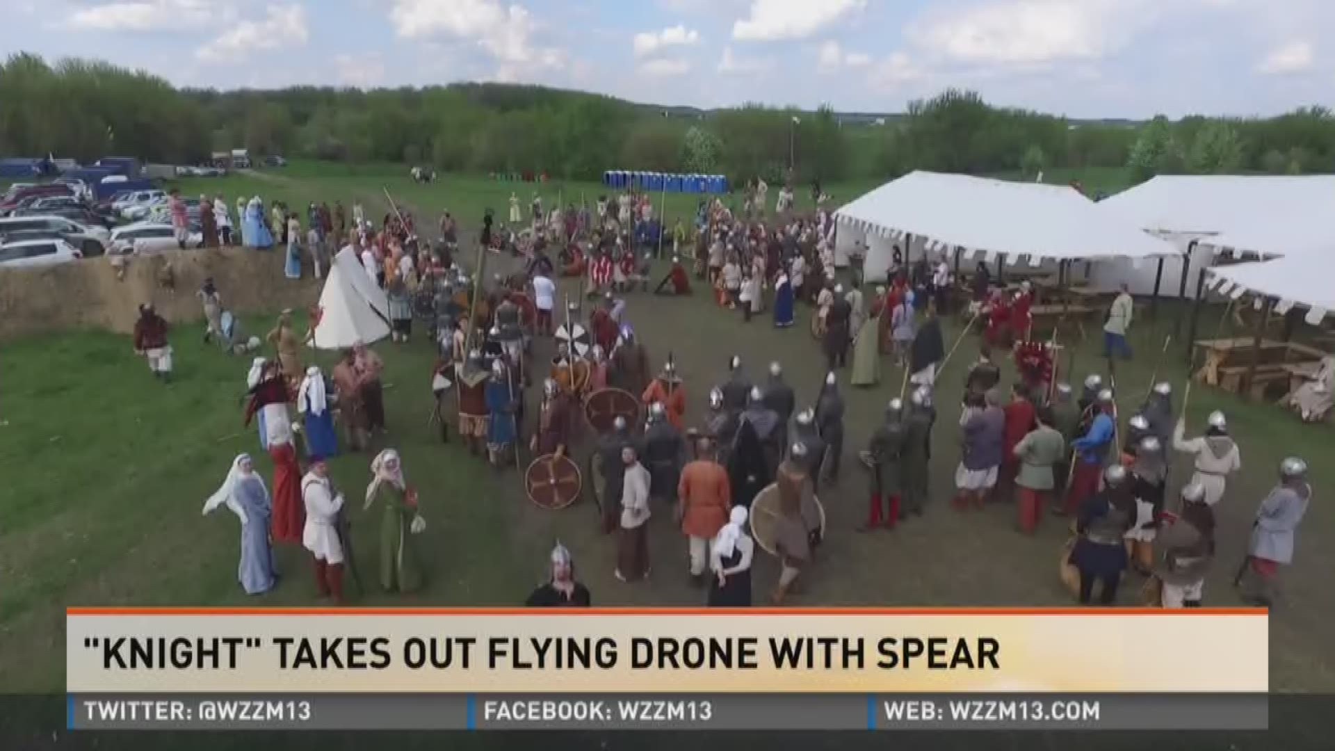 FBHW: Ren fair guy takes out drone