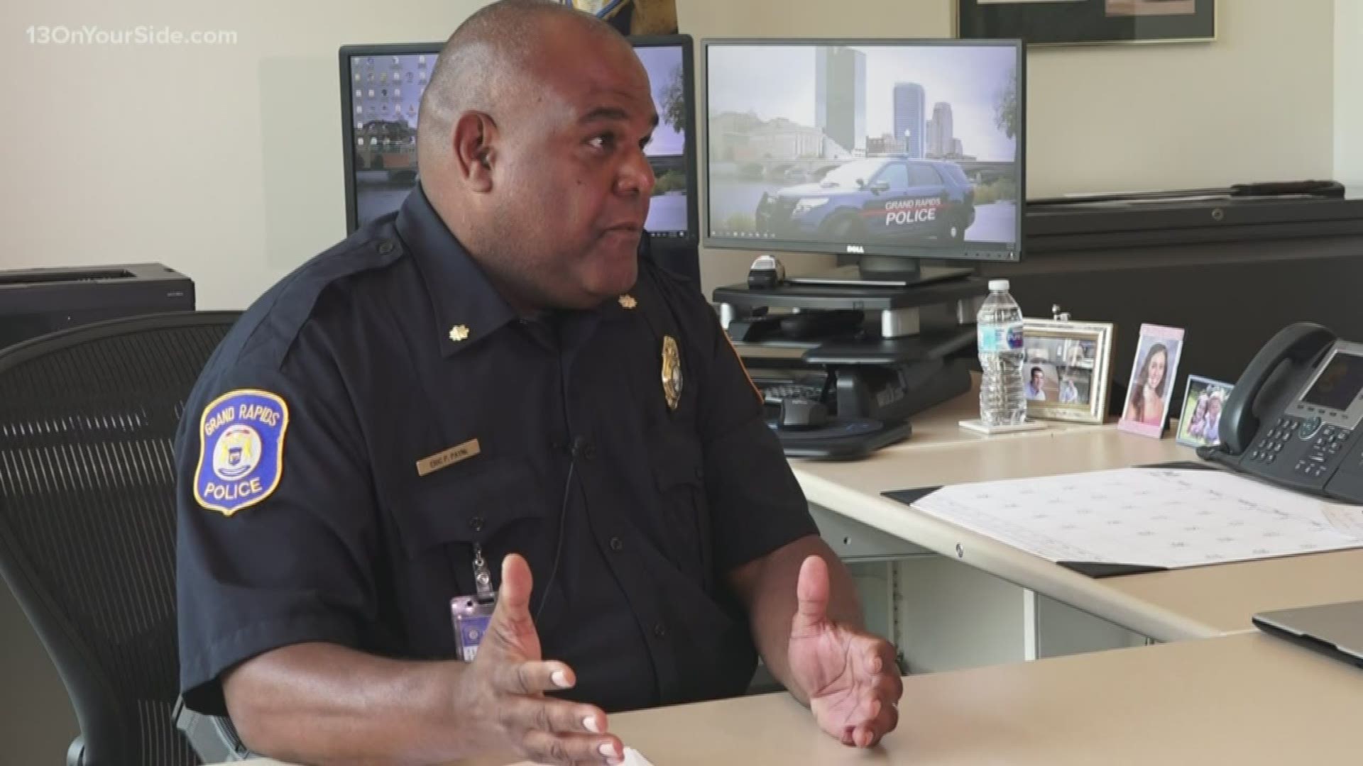 Grand Rapids Deputy Police Chief addressed weekend gun violence