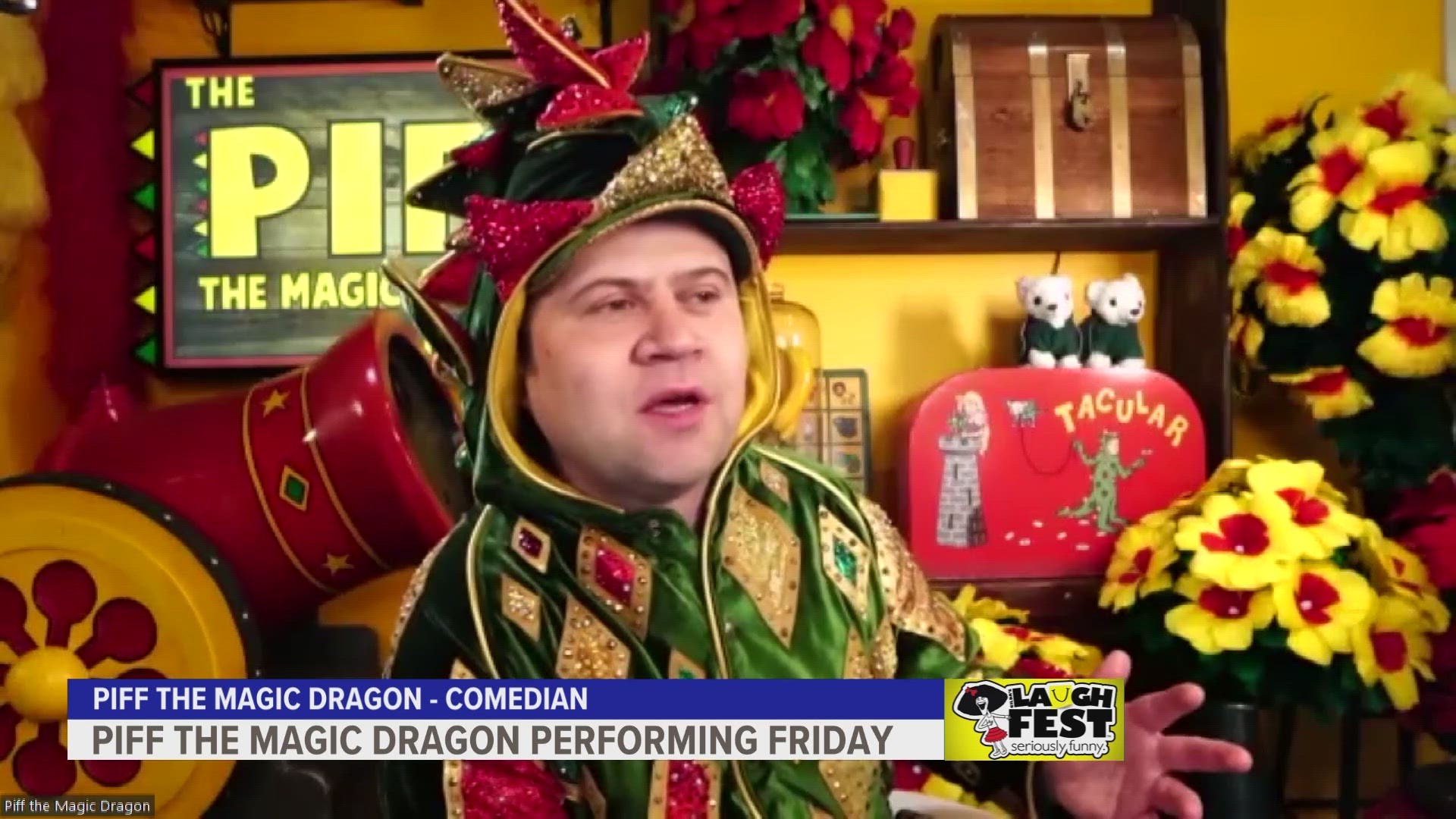 Piff the Magic Dragon has been headlining in Las Vegas since 2015. He'll be heading to Grand Rapids for a performance Friday.