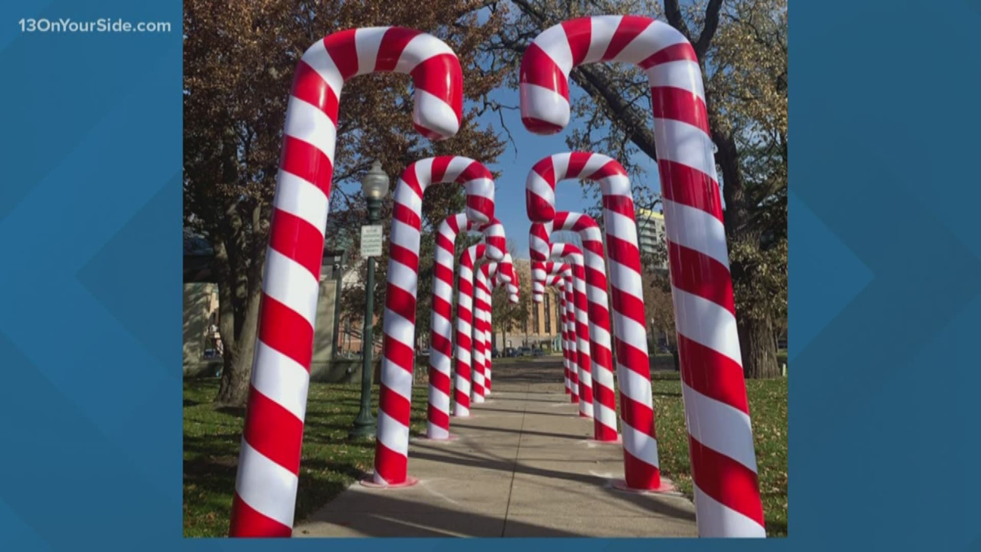 Some Kalamazoo residents are in an uproar over a new change to the Bronson Park Candy Cane Lane, so My West Michigan took a stab at the debate.