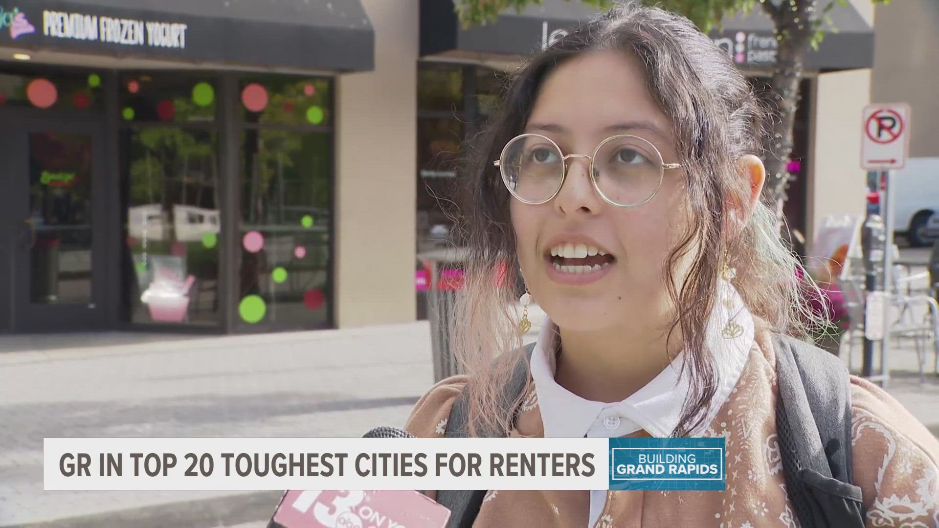 It's stressing people out like Evan Martinez Rios, who's staying with her grandparents because of how expensive apartments are.