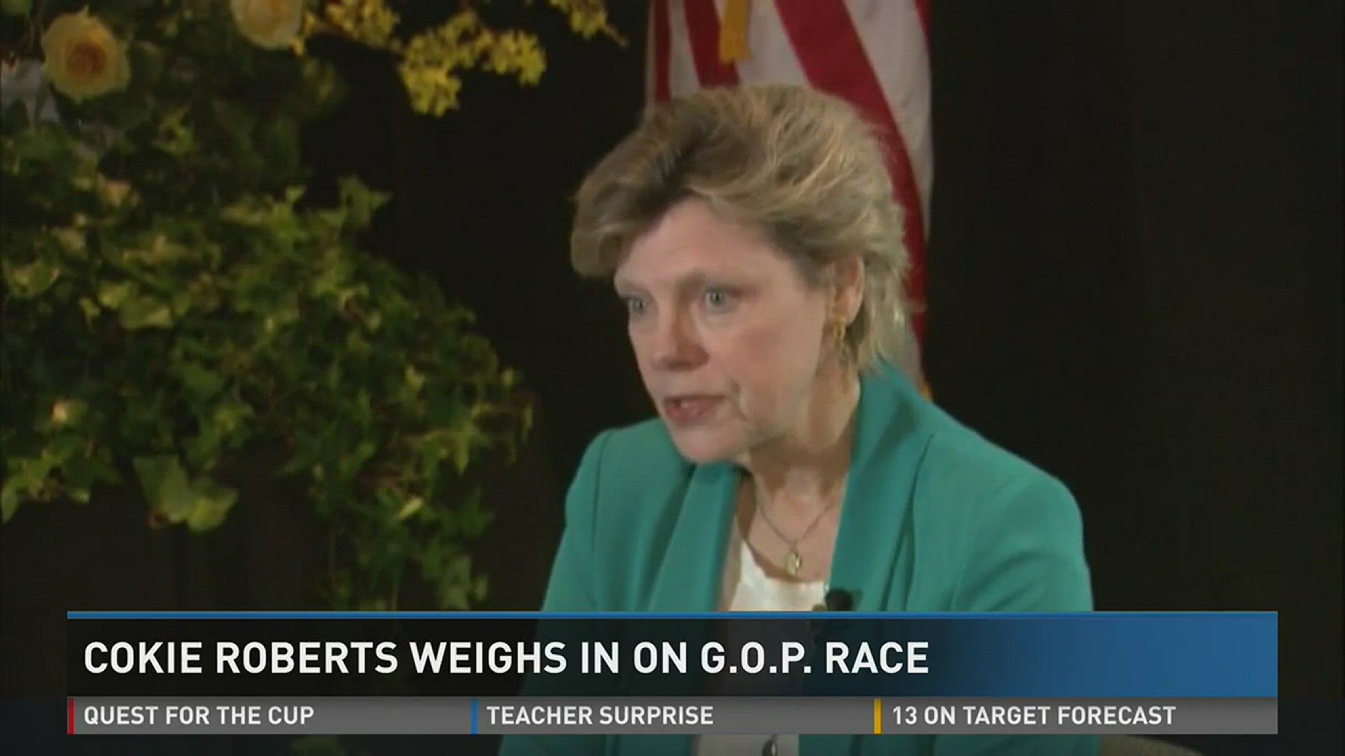 Long-time journalist Cokie Roberts was in Grand Rapids today.