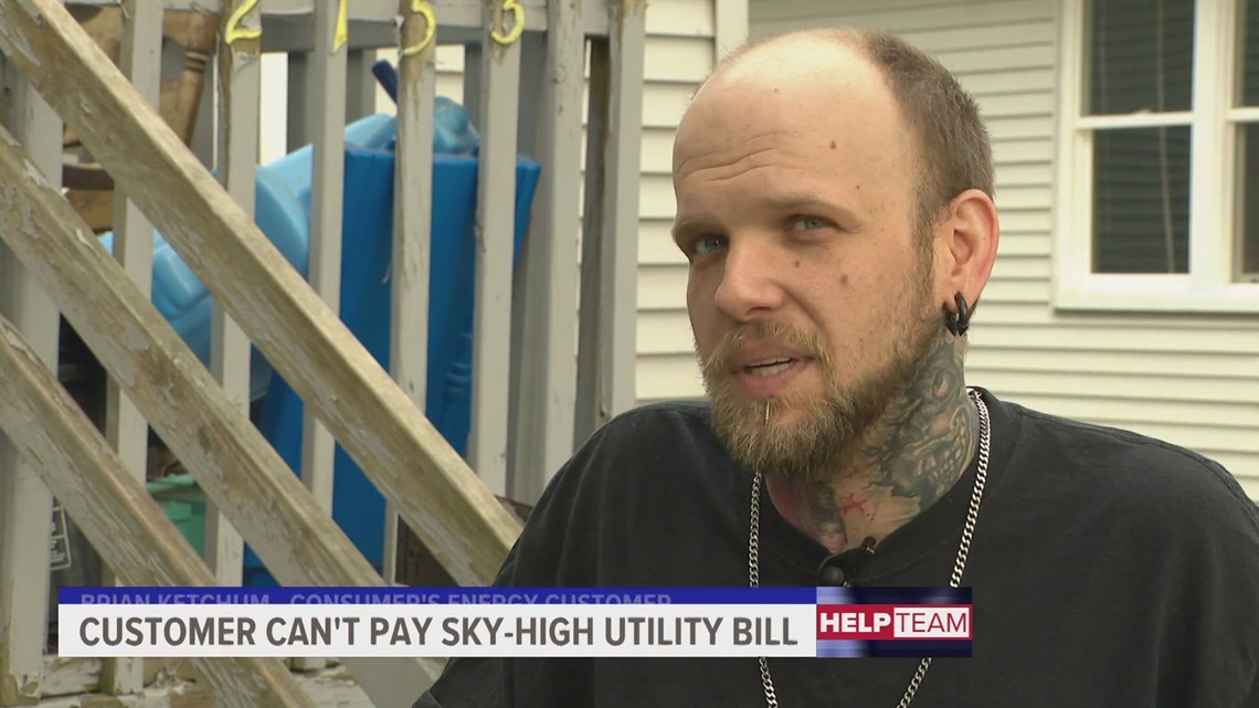 Muskegon man's huge utility bill fixed after 13 OYS gets involved
