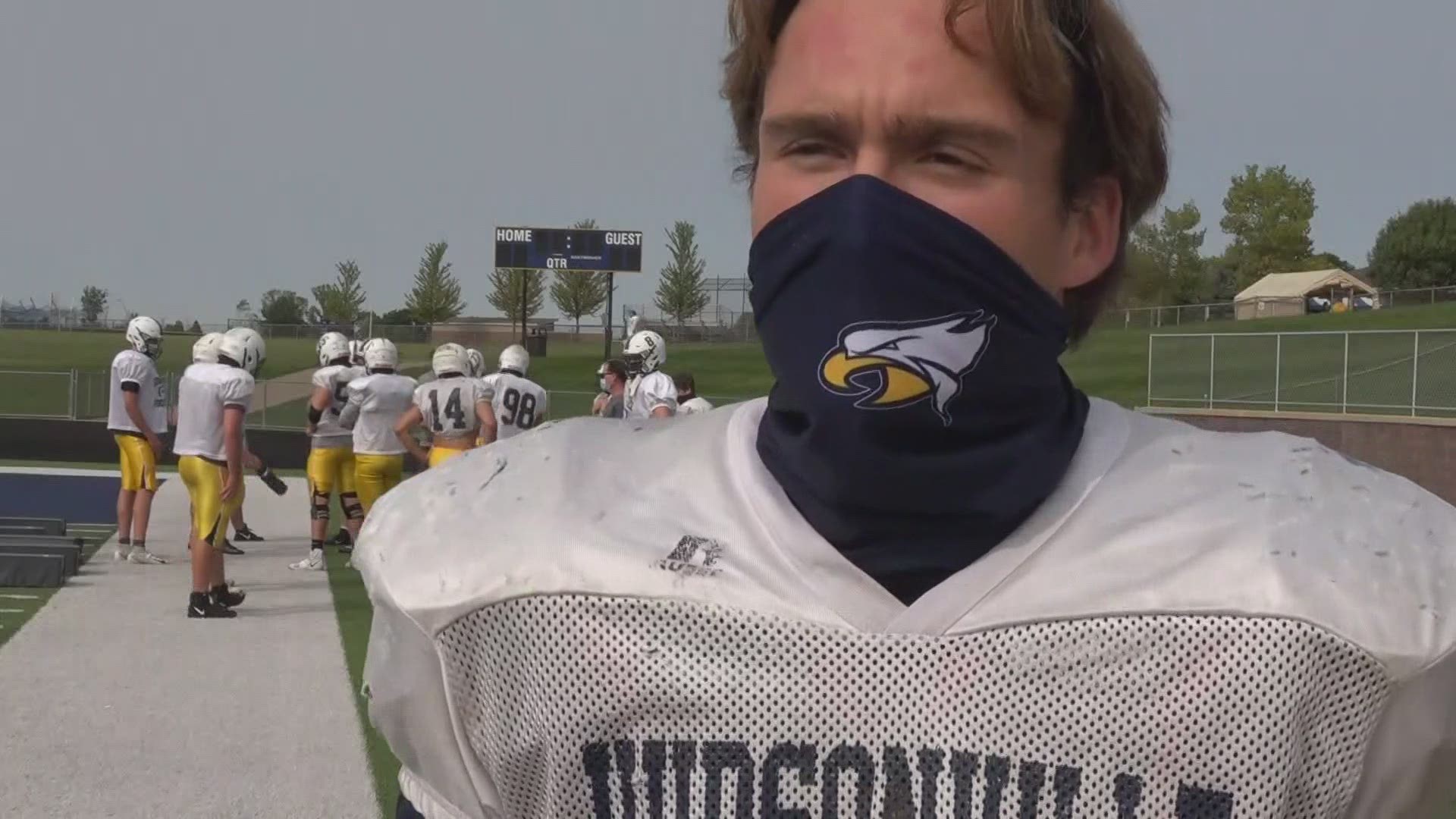 This Hudsonville football star hopes to study medicine in college