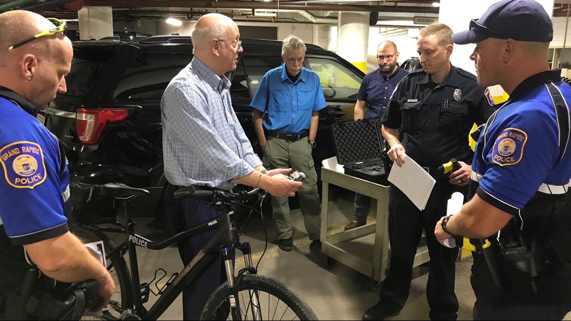 Grand Rapids Police using radars to enforce bike safety laws