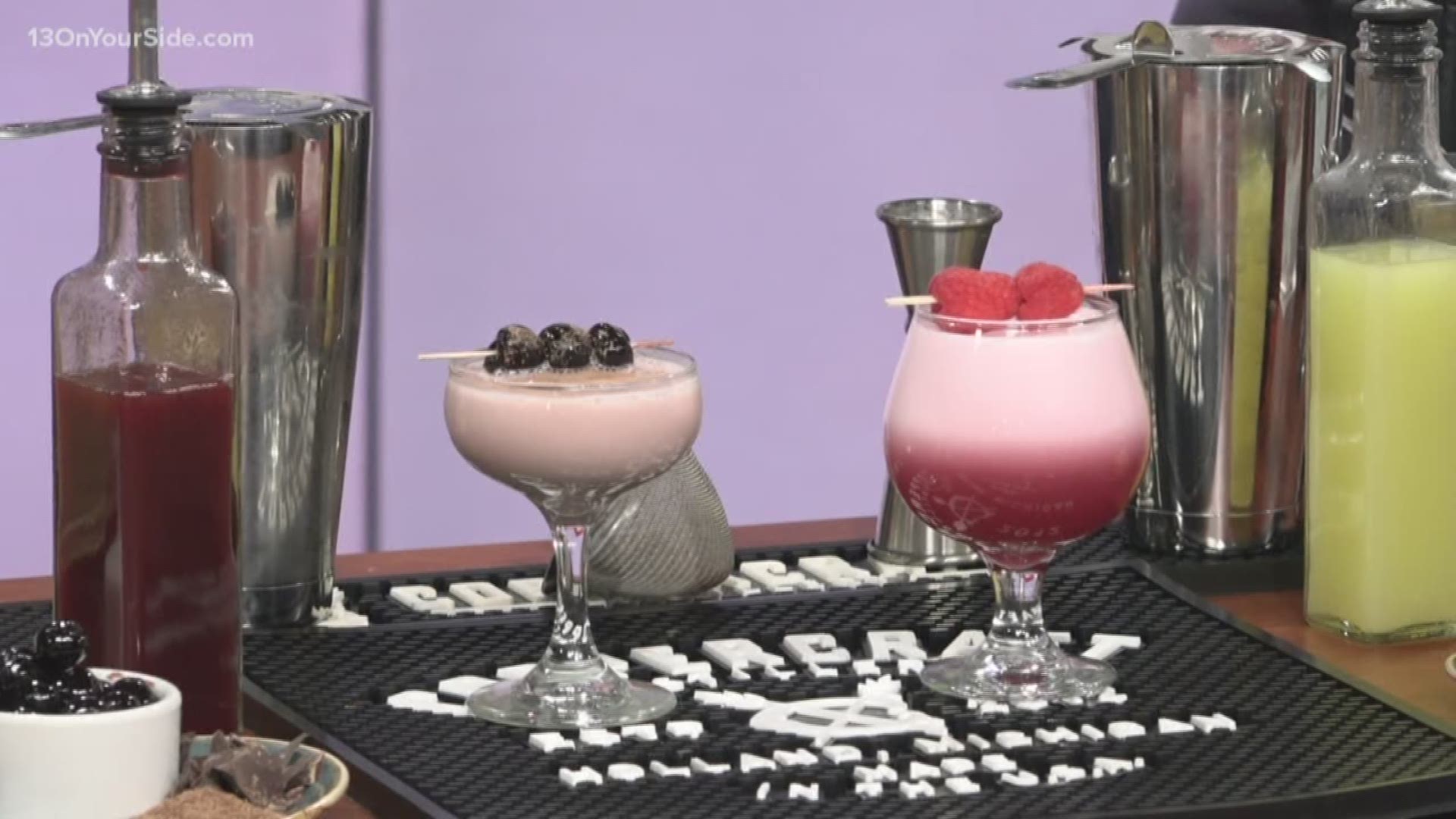 The lead bartender at Coppercraft Distillery shares two drinks you can make at home for your Valentine's Day celebration or enjoy at the distillery.