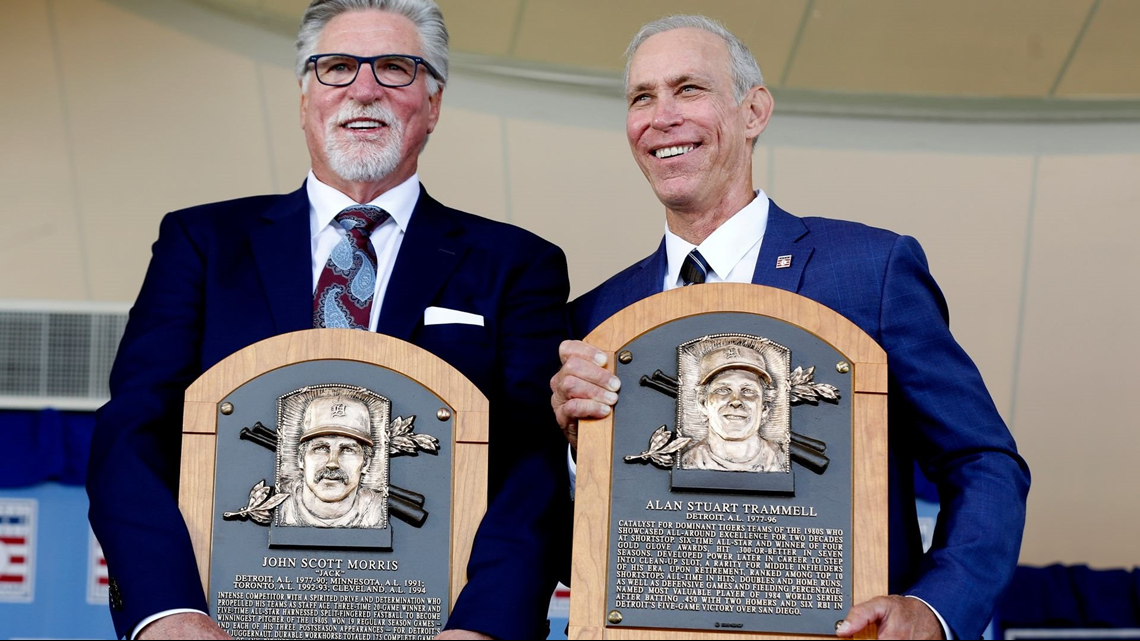 The Detroit Tigers will retire the numbers of Jack Morris and Alan Trammell