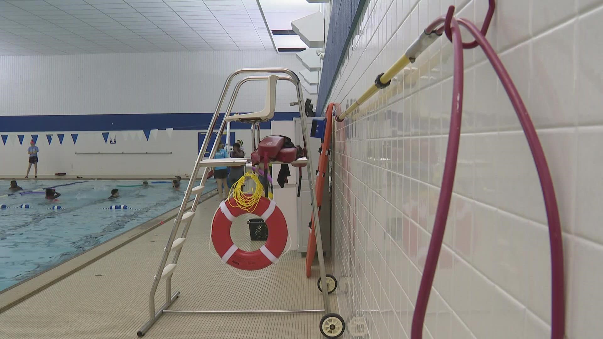 Robin Dennany, Aquatics Director for Boys and Girls Club of the Muskegon Lakeshore says even an average swimmer can perfect the skills to become a lifeguard.