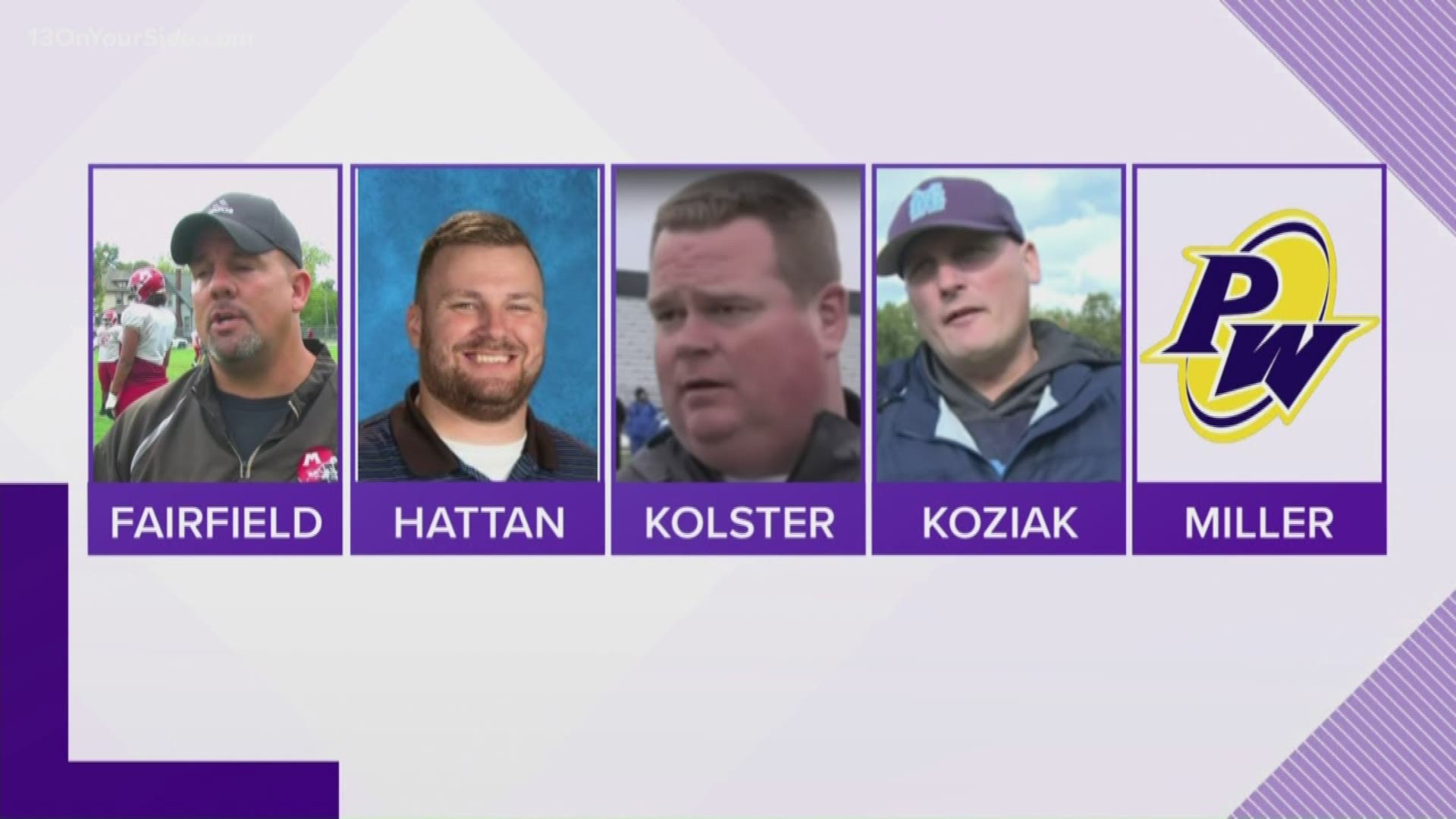 Local high school football coaches nominated to be Detroit Lions Coach of  the Year