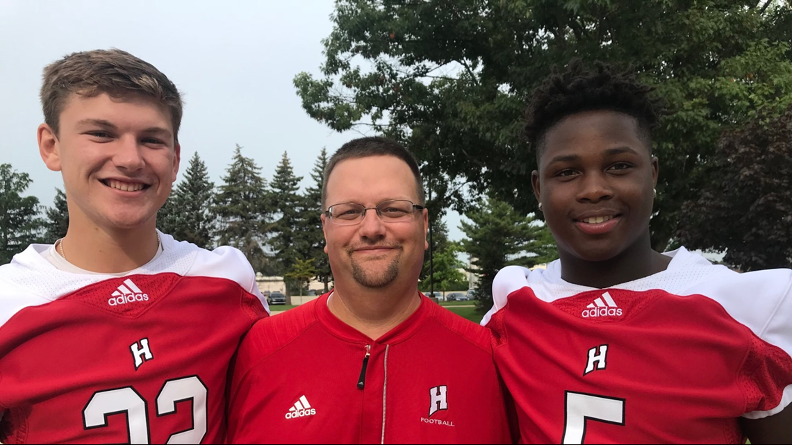 Holland High School football team hosts book drive at season opener