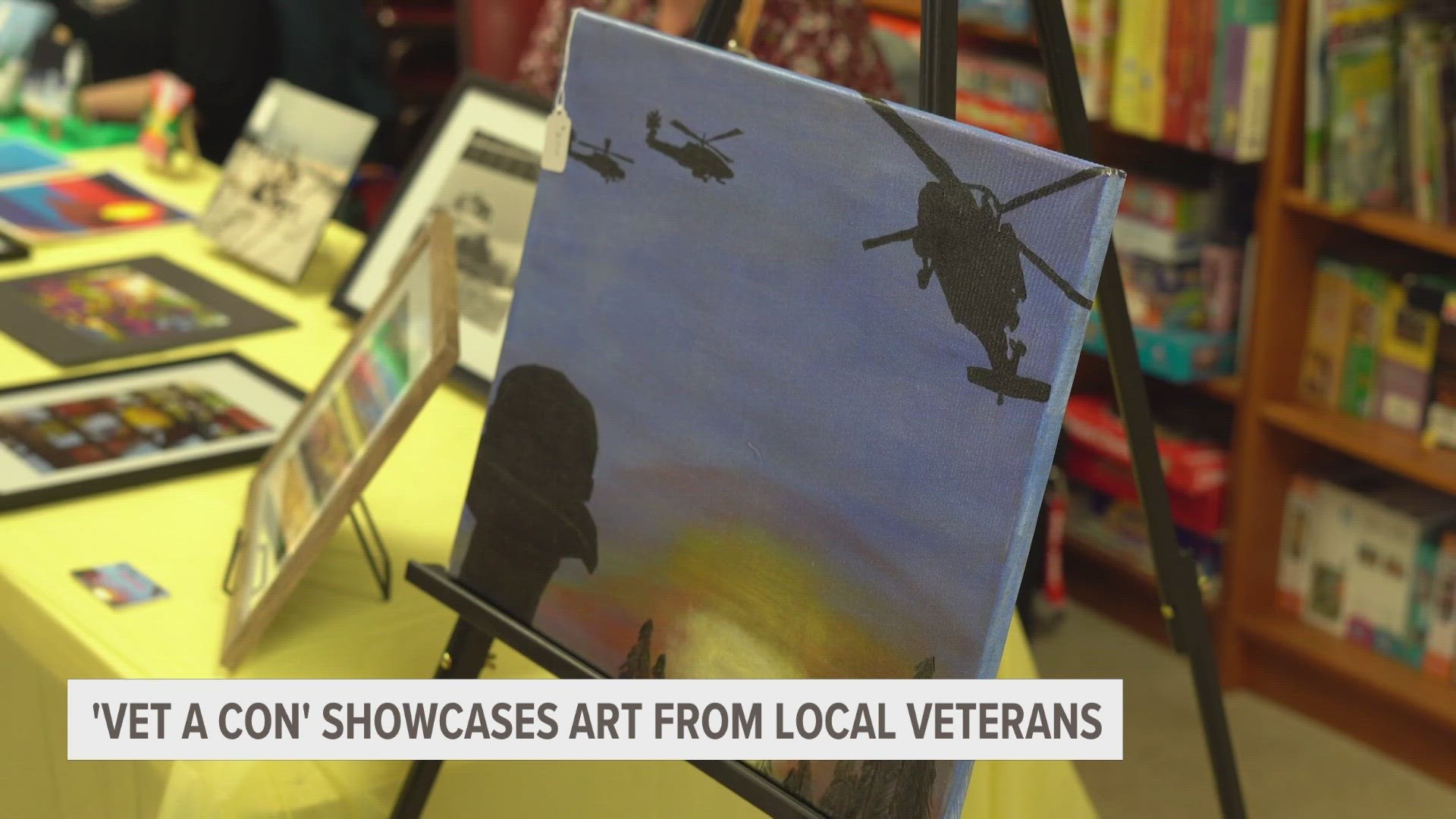 A West Michigan organization is finding a creative way to highlight those who served.