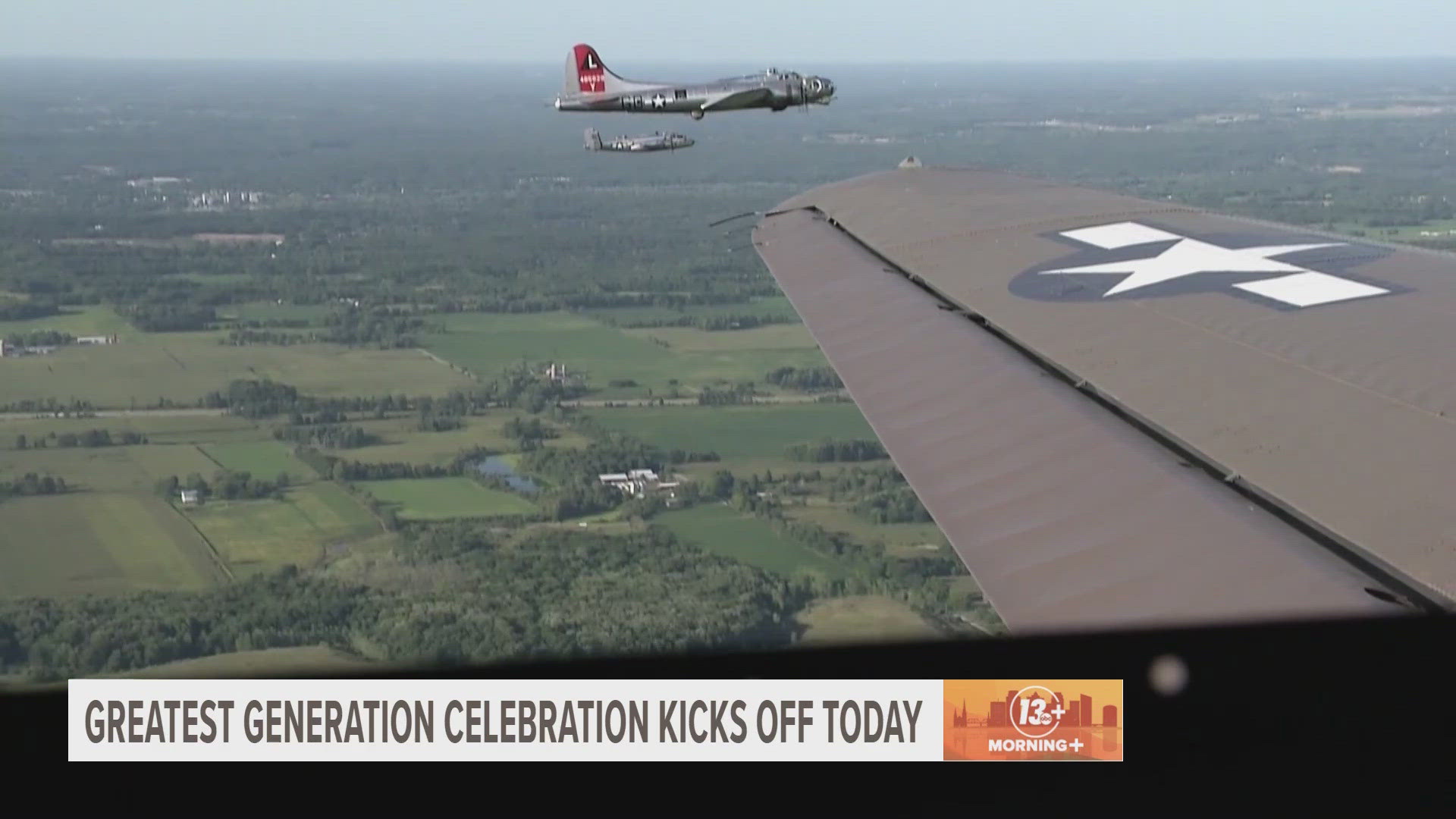 The Wings of Honor flyover will feature historic aircraft from across Michigan.
