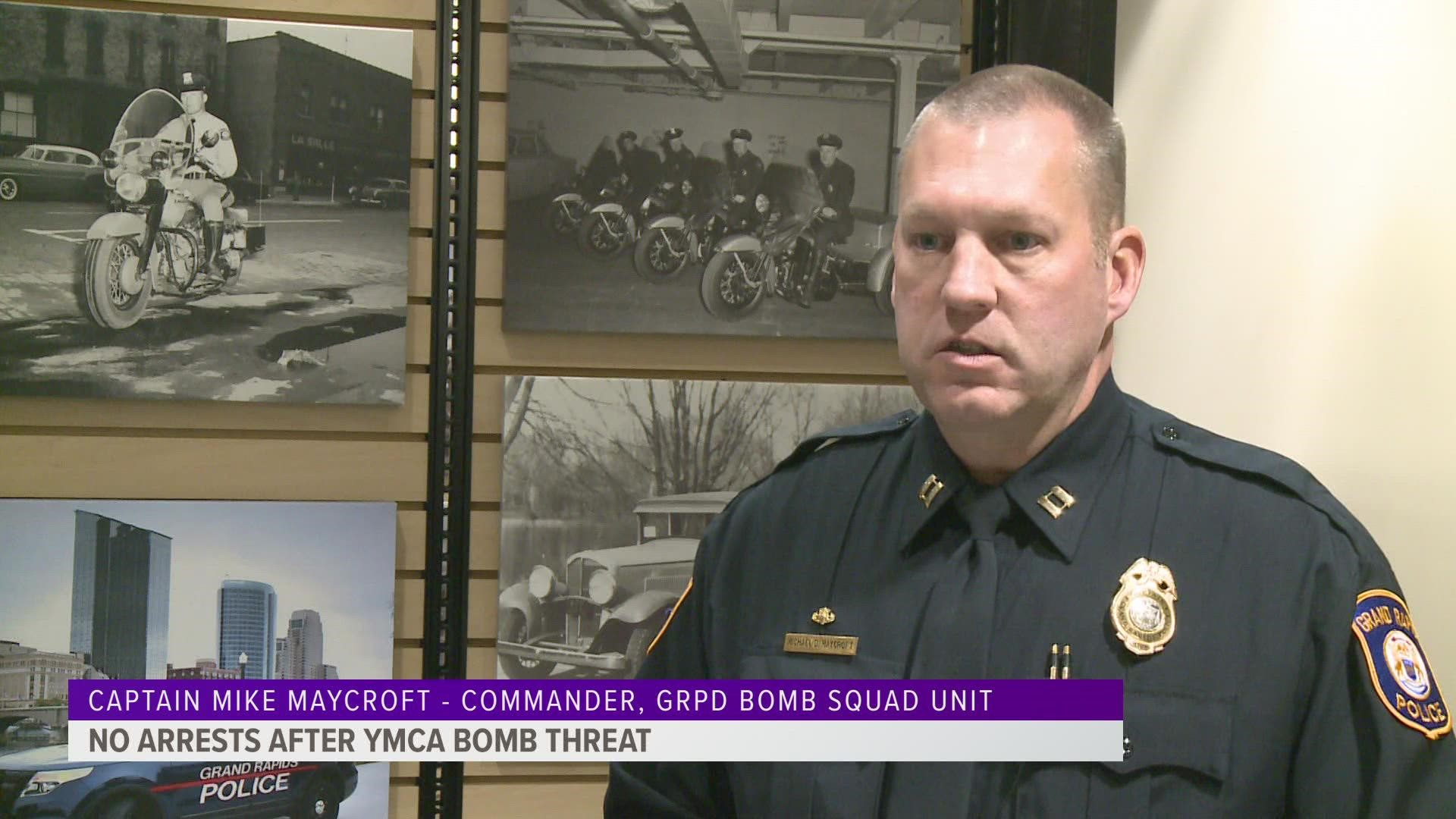 As GR Police continue to search for a suspect behind a bomb threat at the YMCA, we are learning more about how police respond to situations like this.