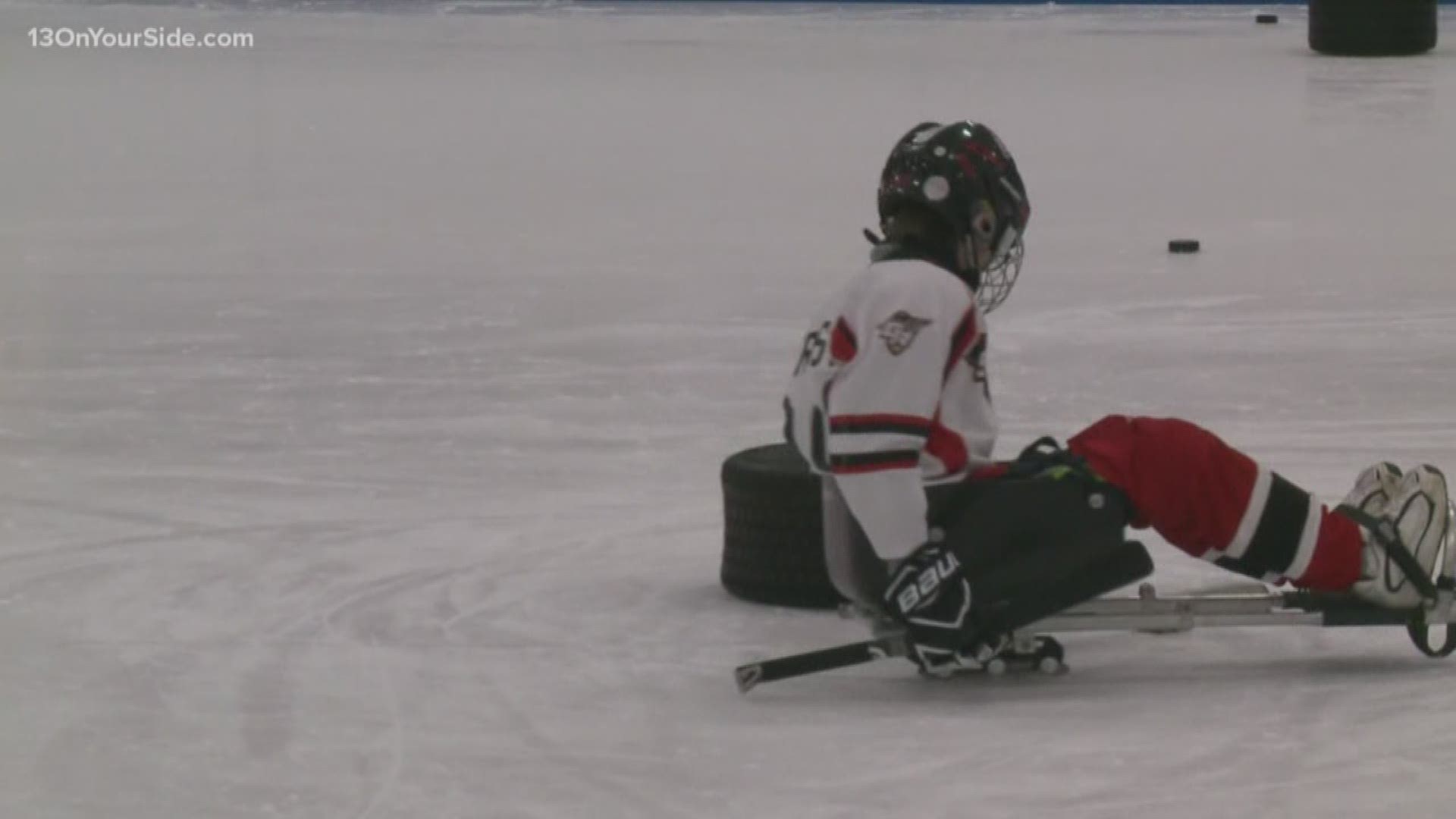 This weekend, 45 of the best youth sled hockey teams are in Grand Rapids for the International Youth Sled Hockey Invitational.