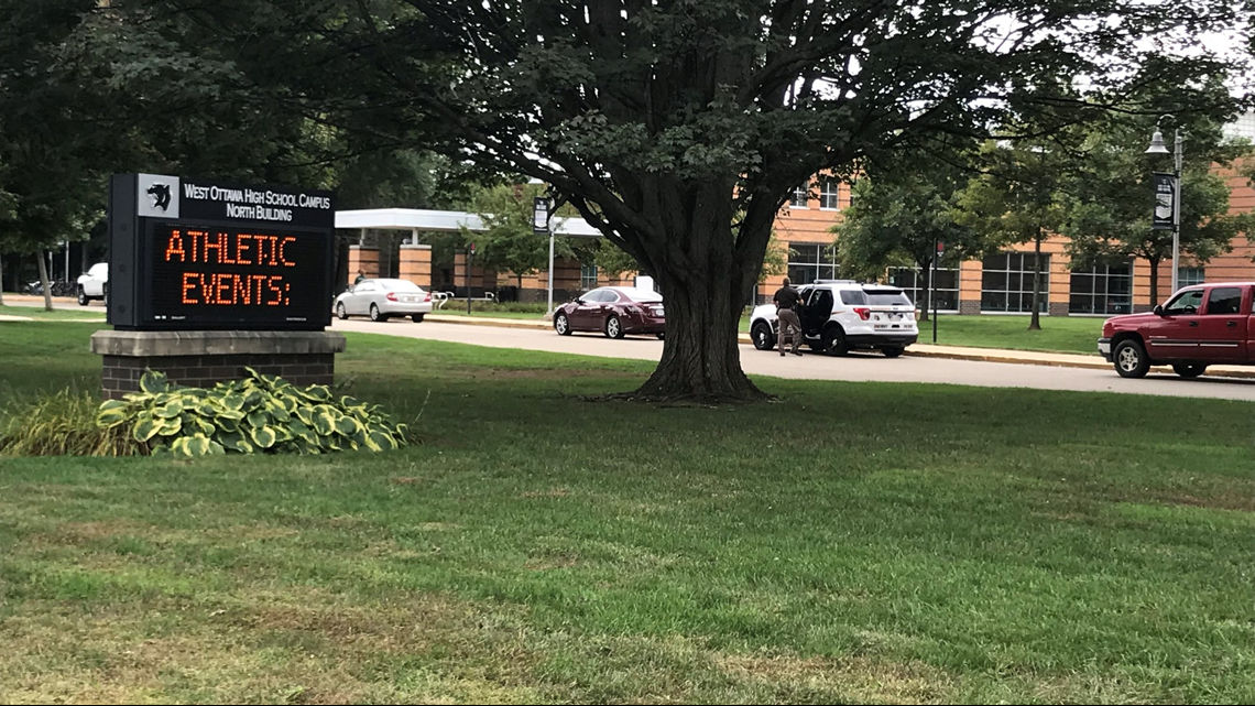 West Ottawa High School off lockdown after reports of person with