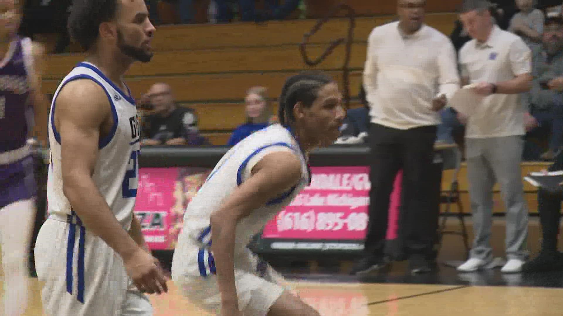 GVSU hosted McKendree before the holidays for college basketball