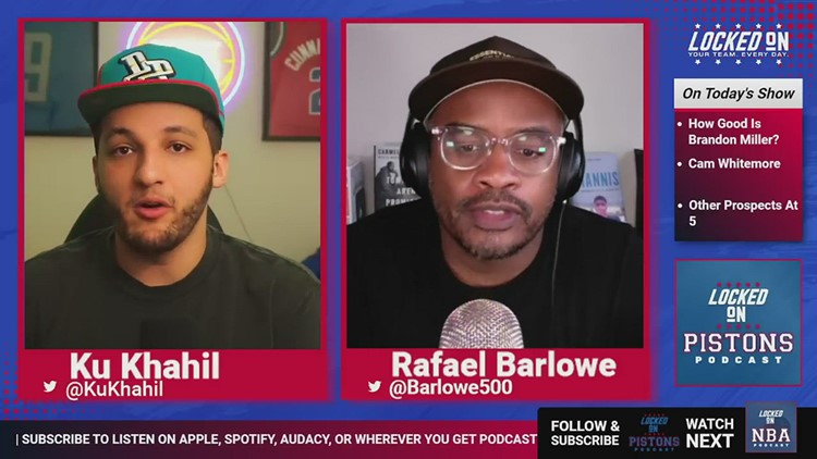 Locked on Pistons: NBA Draft Scout Rafael Barlowe Joins To Discuss How Good Is Alabama's Brandon Miller