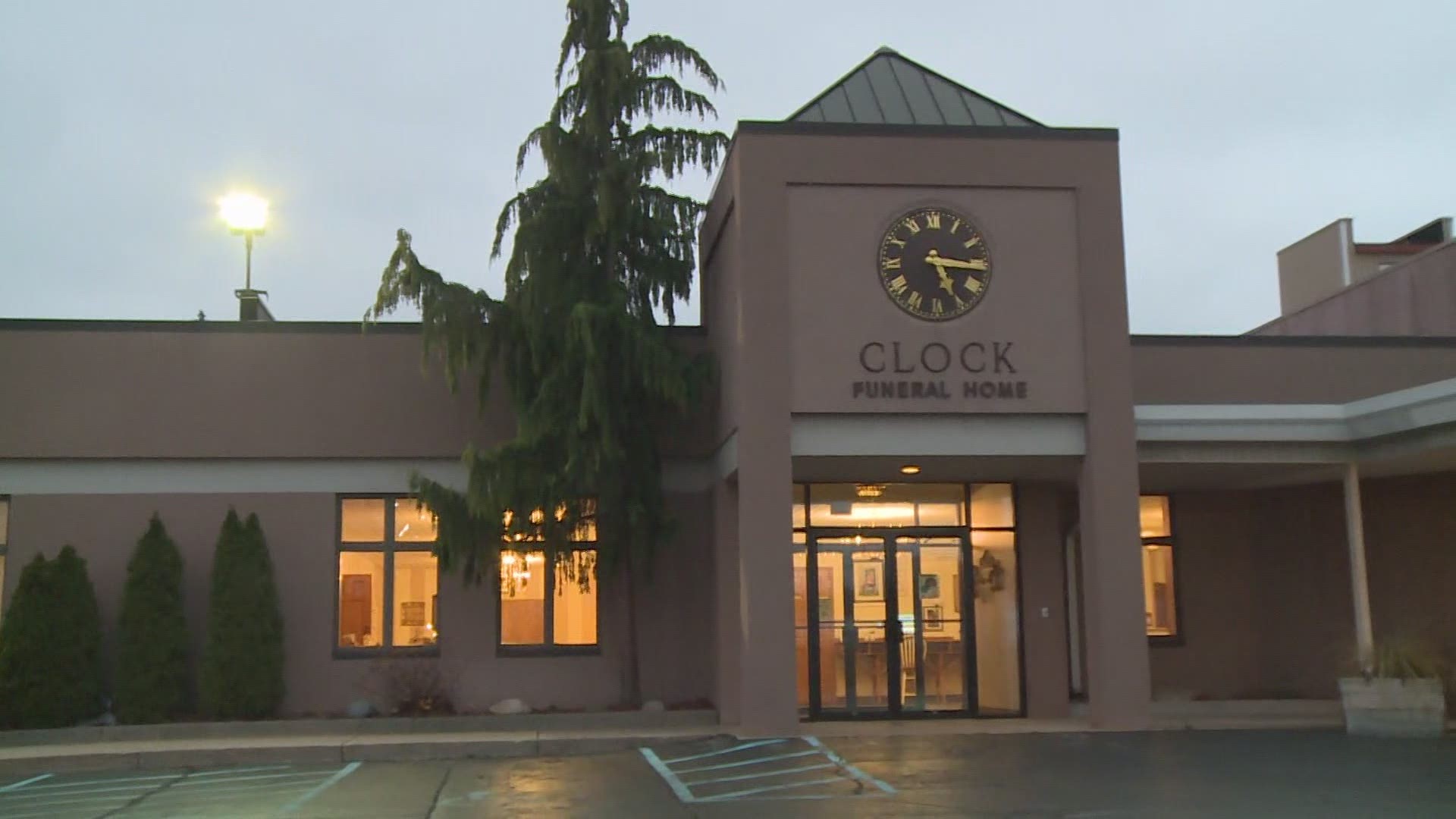 Clock Funeral Home says they have been overwhelmed and they show no signs of slowing down.