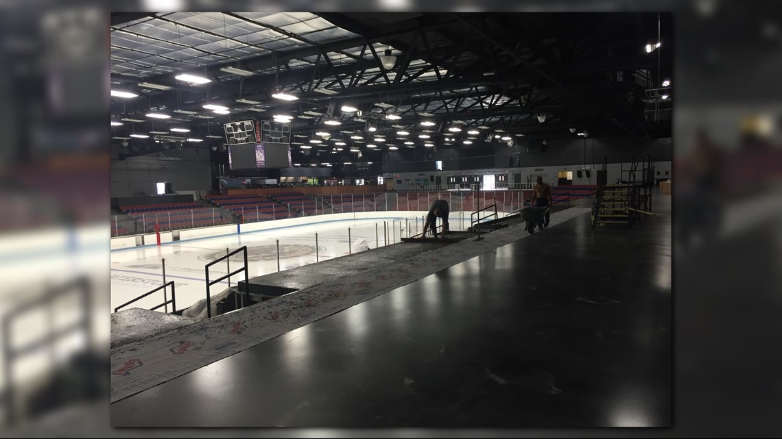 Deadline approaching to finish major renovations at L.C. Walker Arena