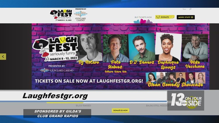 Laughfest serves up plenty of giggles, all for a good cause