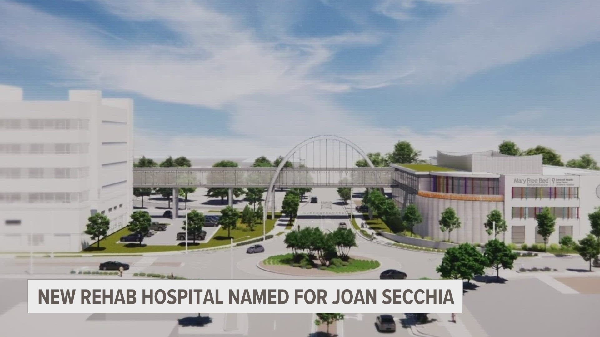 Mary Free Bed and Corewell Health's joint venture will be named in honor of Joan Secchia.