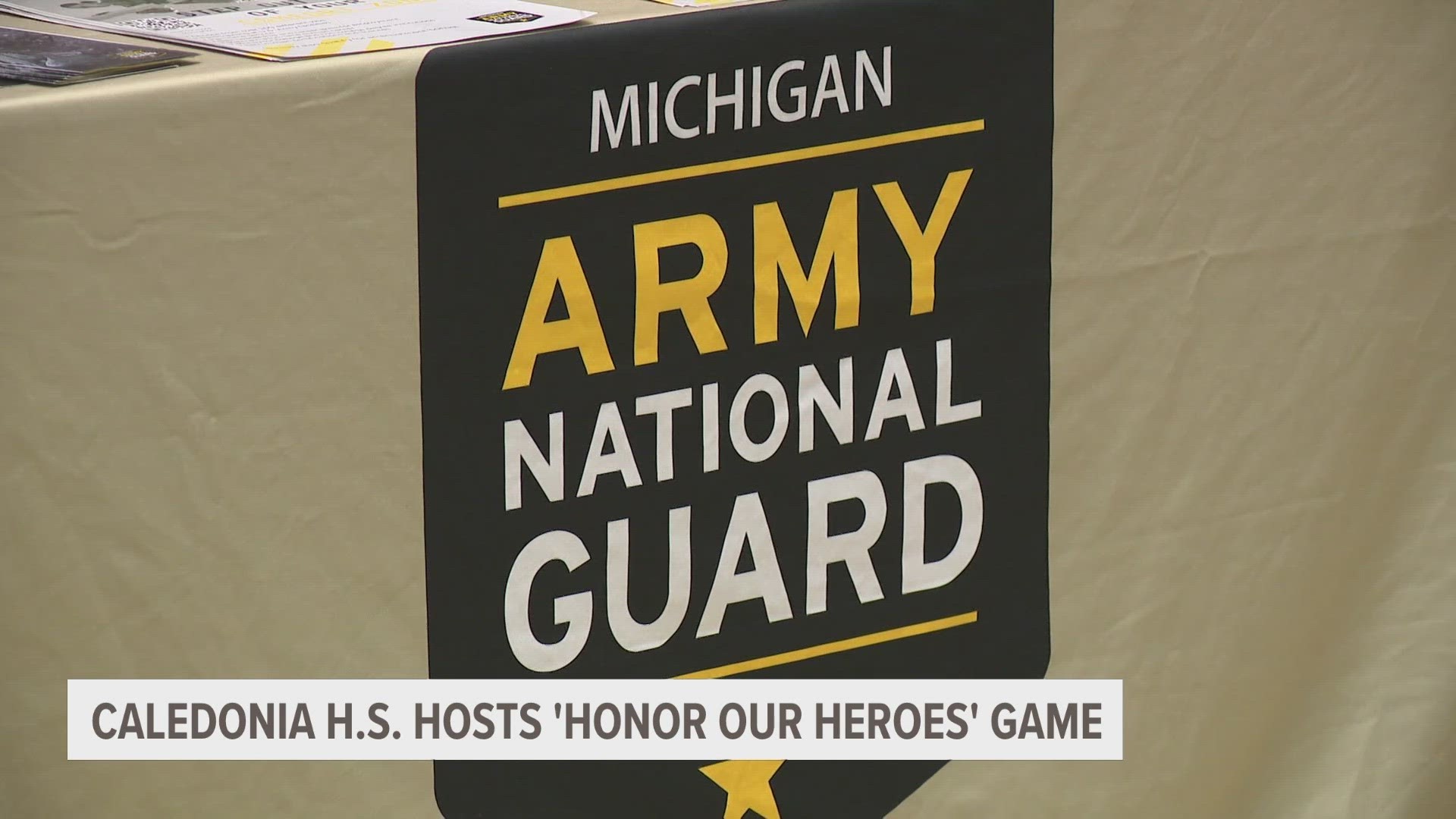 Caledonia High School students are working to make sure our nation's heroes are forever honored at their school.