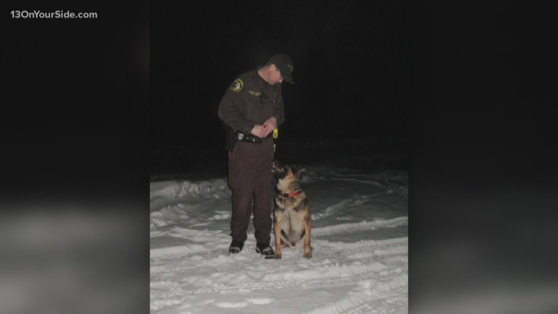 Ionia County Sheriff's Office is mourning the death of its only K9 officer, Dinar, who was a German Shepherd born in the Netherlands. He died on Jan. 31.