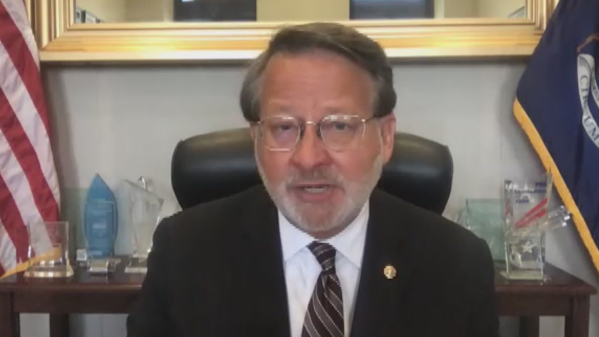 Sen. Gary Peters (D-Mich.) says he believes police departments need to be funded. But, he also says reforms are needed to address police brutality.