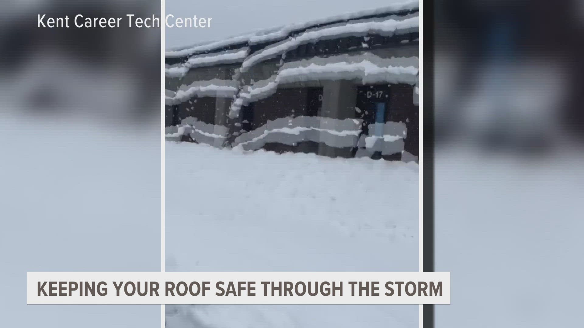 KCTC in Grand Rapids posted a video showing snow run off their roof after the first snowfall. How can you get your home or business prepared for the snow?
