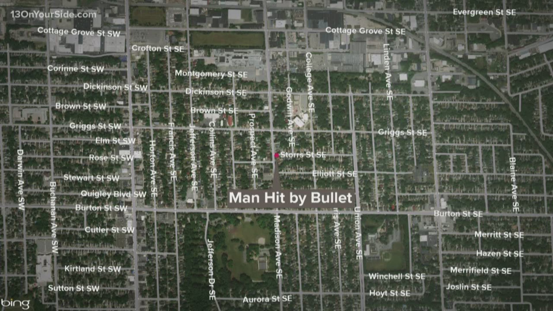 A 37-year-old man is recovering from being shot early Sunday morning on the southeast side of Grand Rapids.