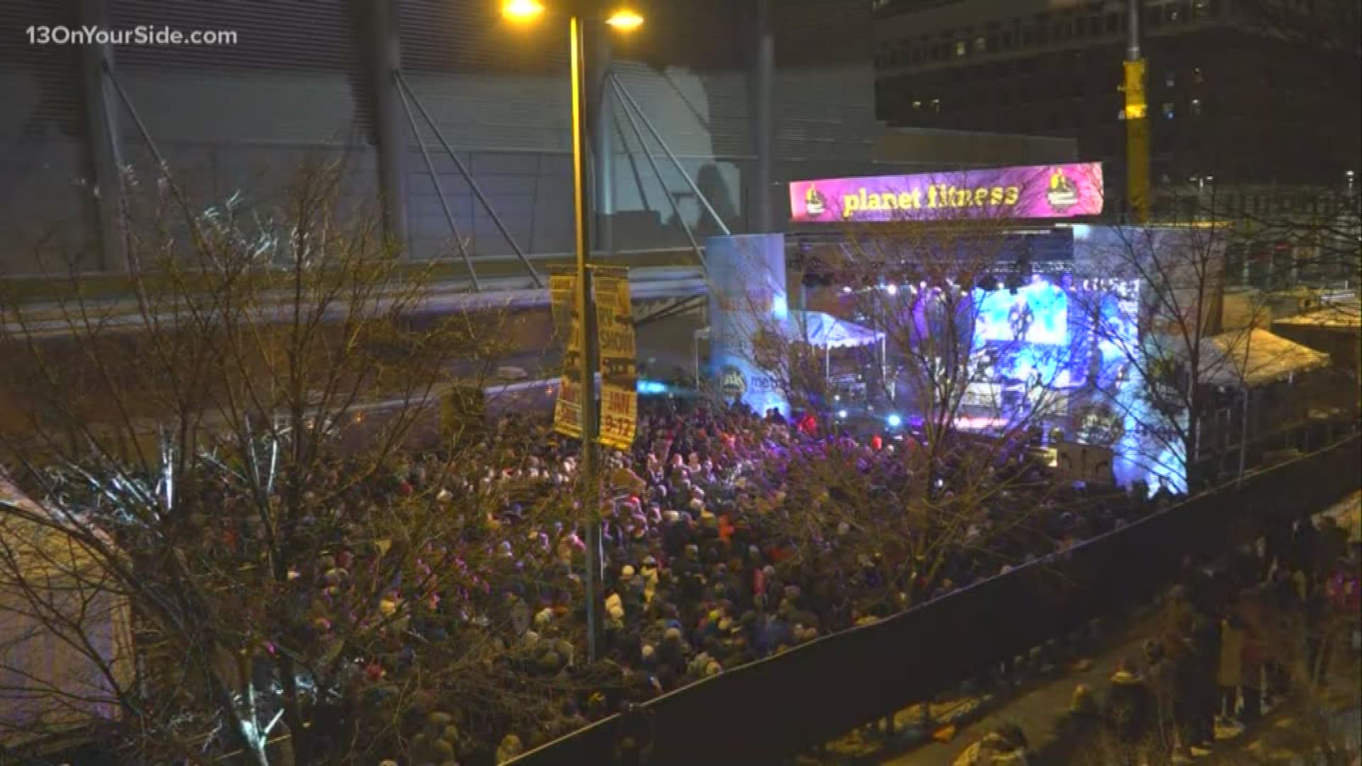 Downtown Grand Rapids celebrates with New Year's Eve ball drop