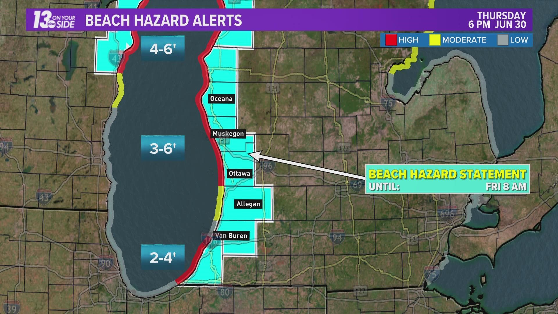 13 OYS Beach & Boating Forecast
