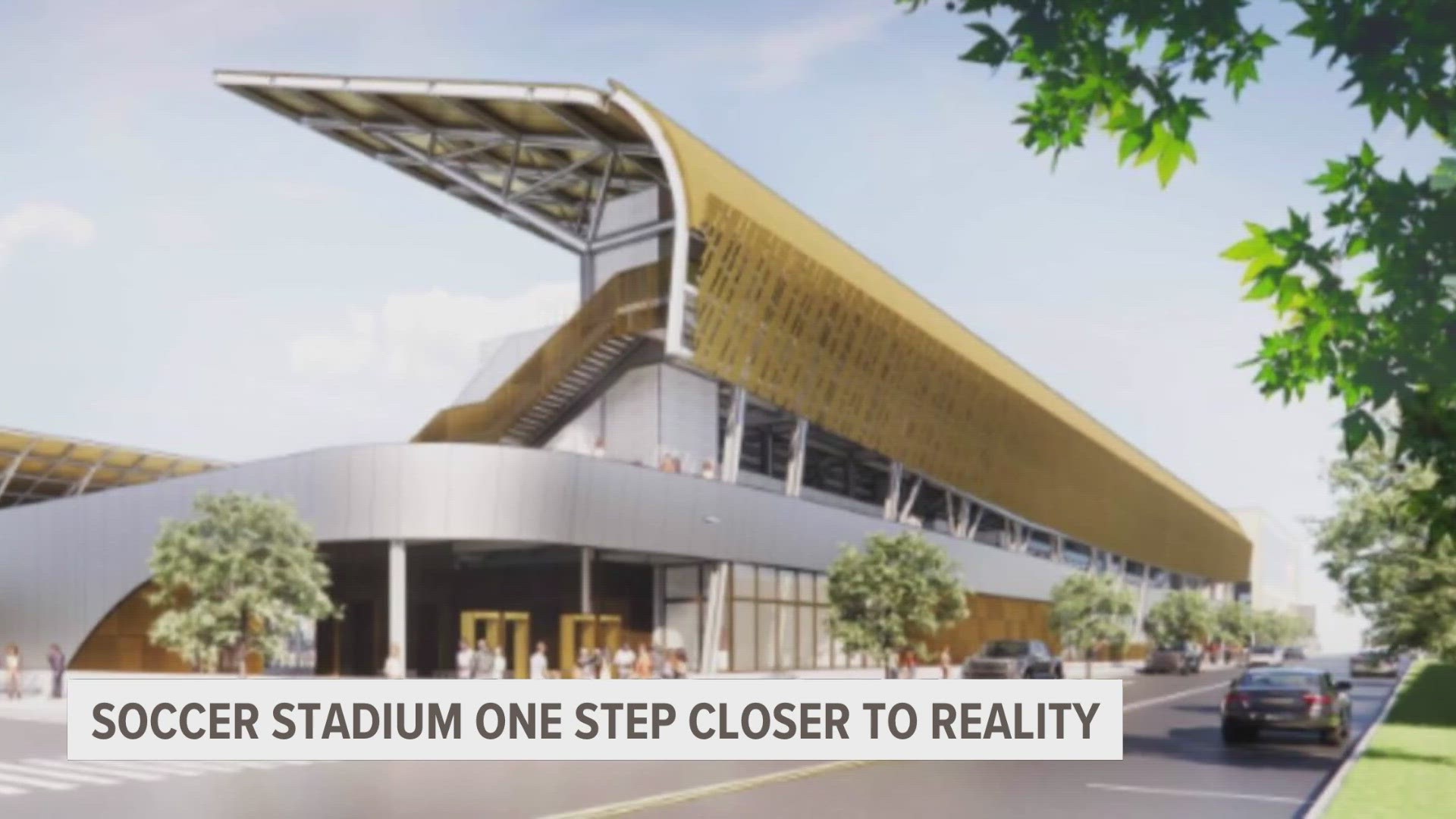 Plans for the soccer stadium in Grand Rapids are moving forward.