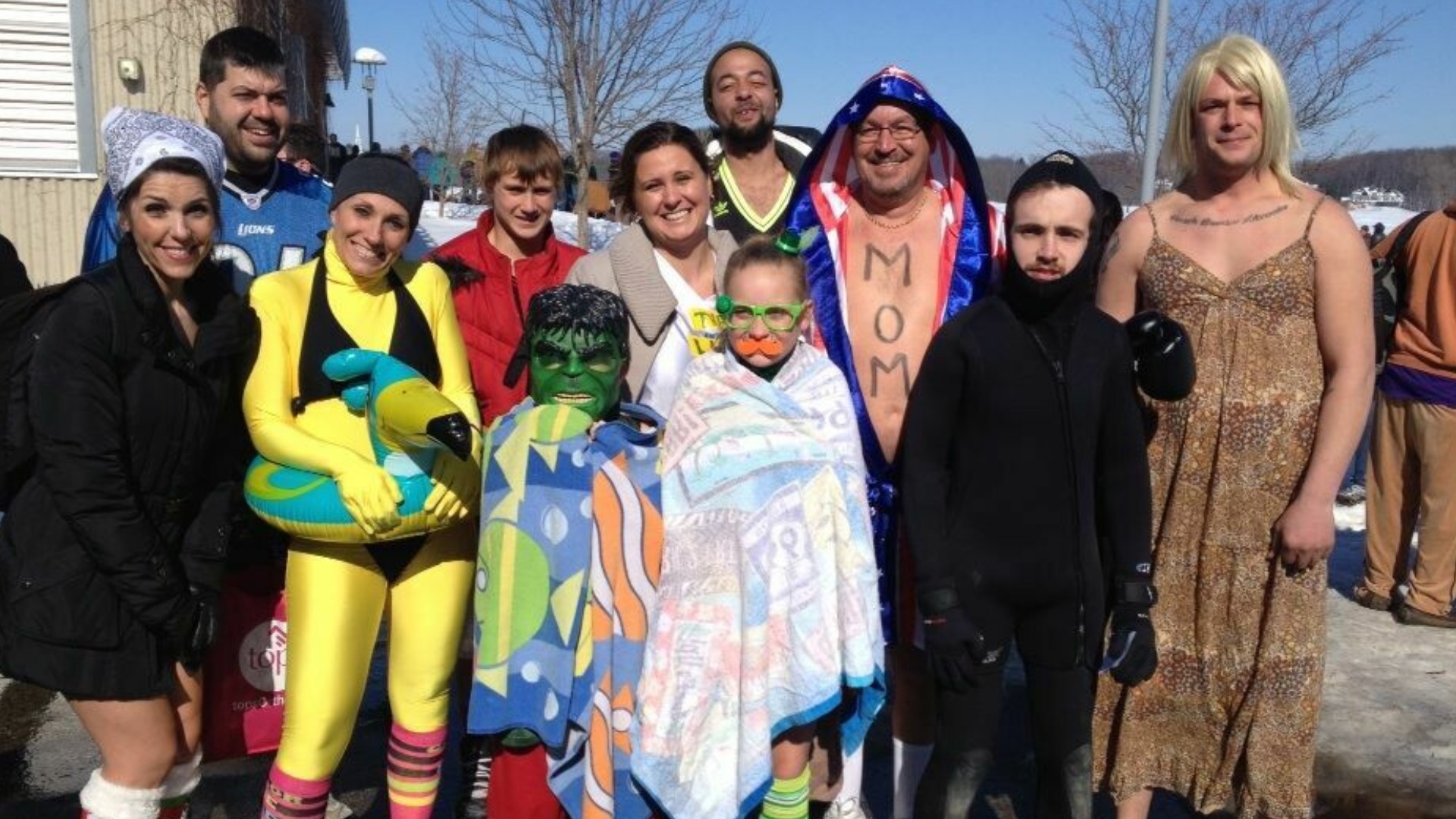 The Everdry owner has been doing SOMI's Polar Plunge event for 10 years.