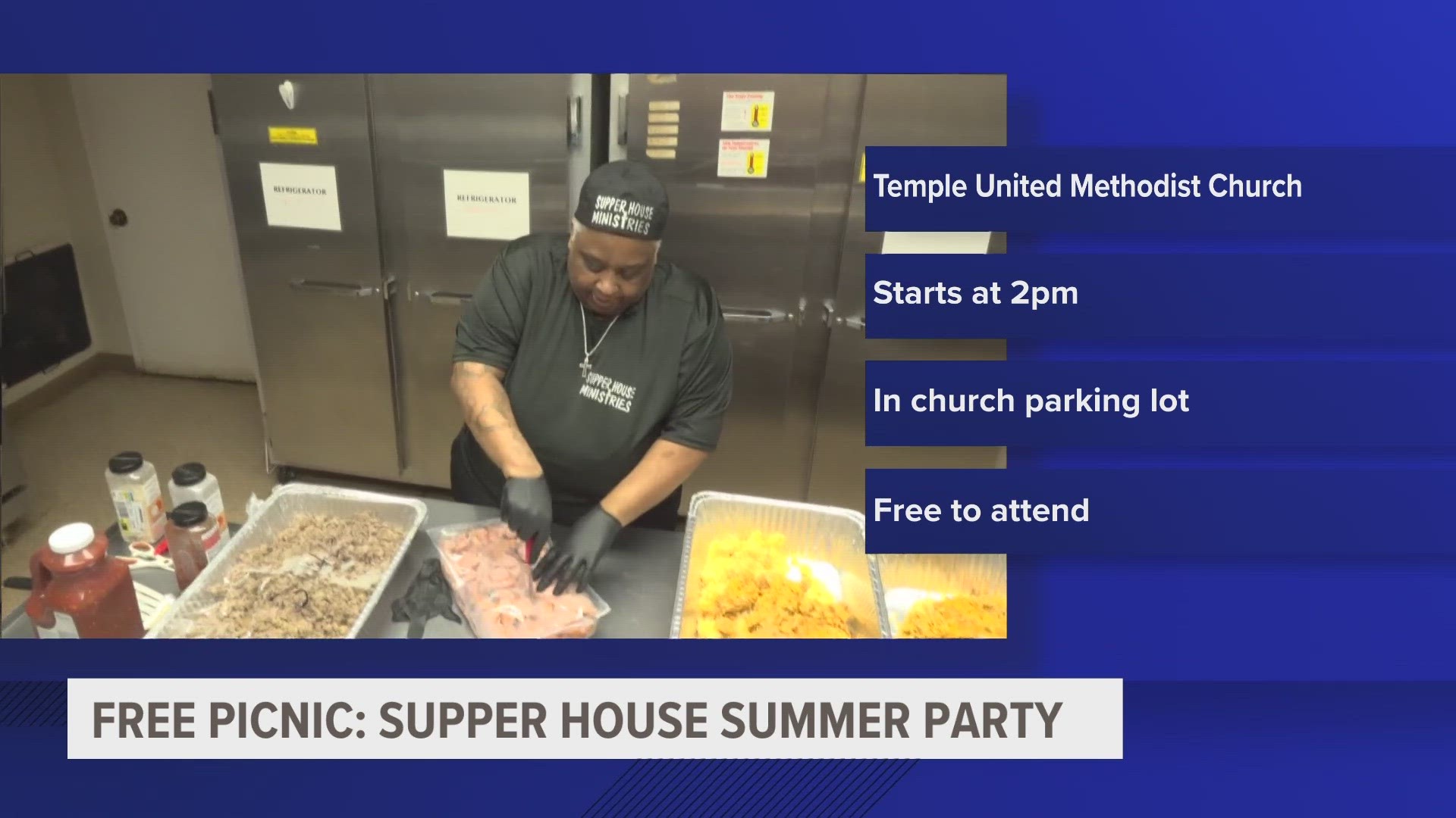 Earlier this year, 13 ON YOUR SIDE introduced you to “Mama Brenda,” the head chef at Muskegon’s Supper House Ministries. Their annual Summer Party is Wednesday.