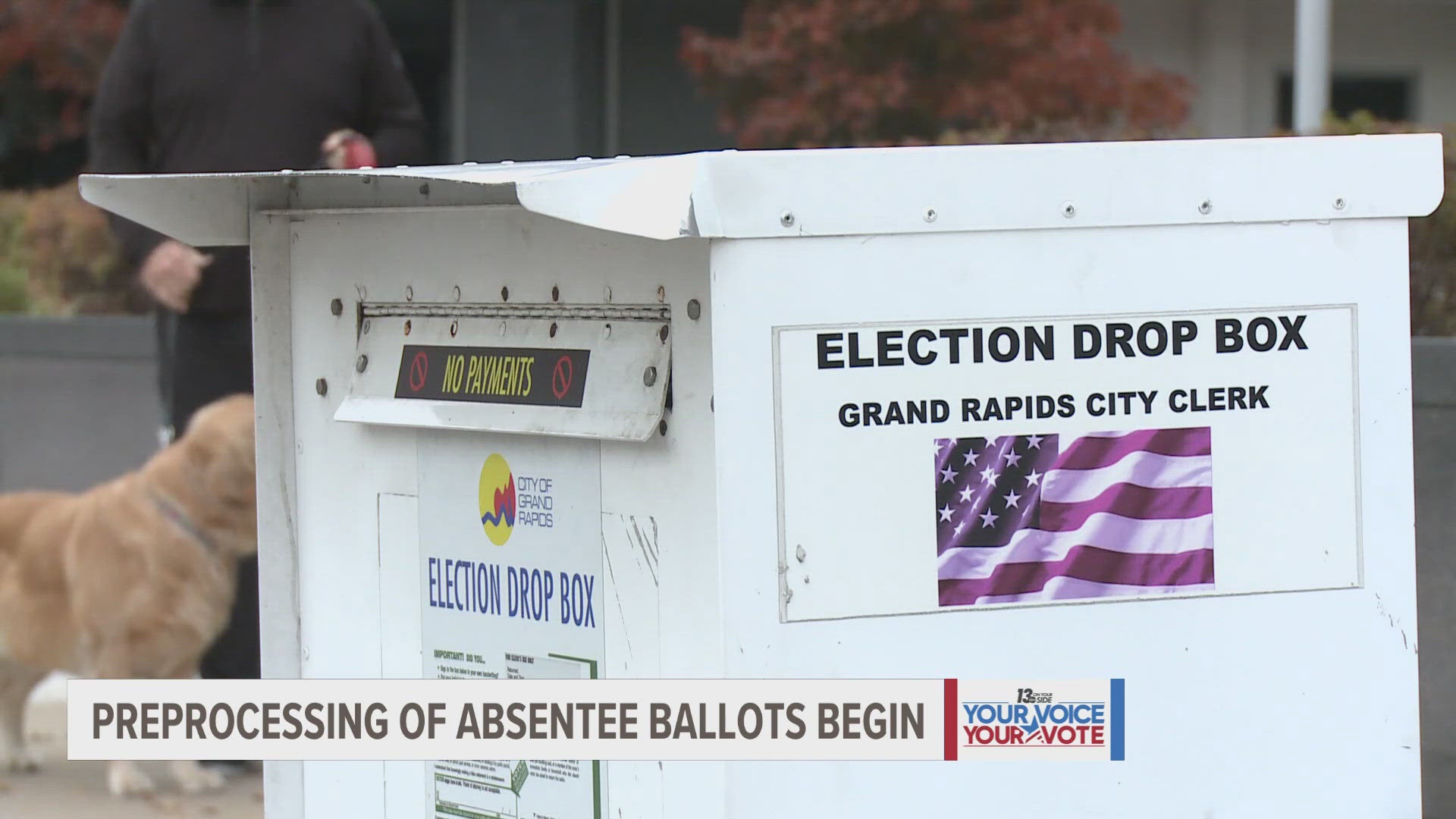 Starting Monday, jurisdictions with a population of 5,000 or more can start preprocessing absentee ballots ahead of the November General Election. 